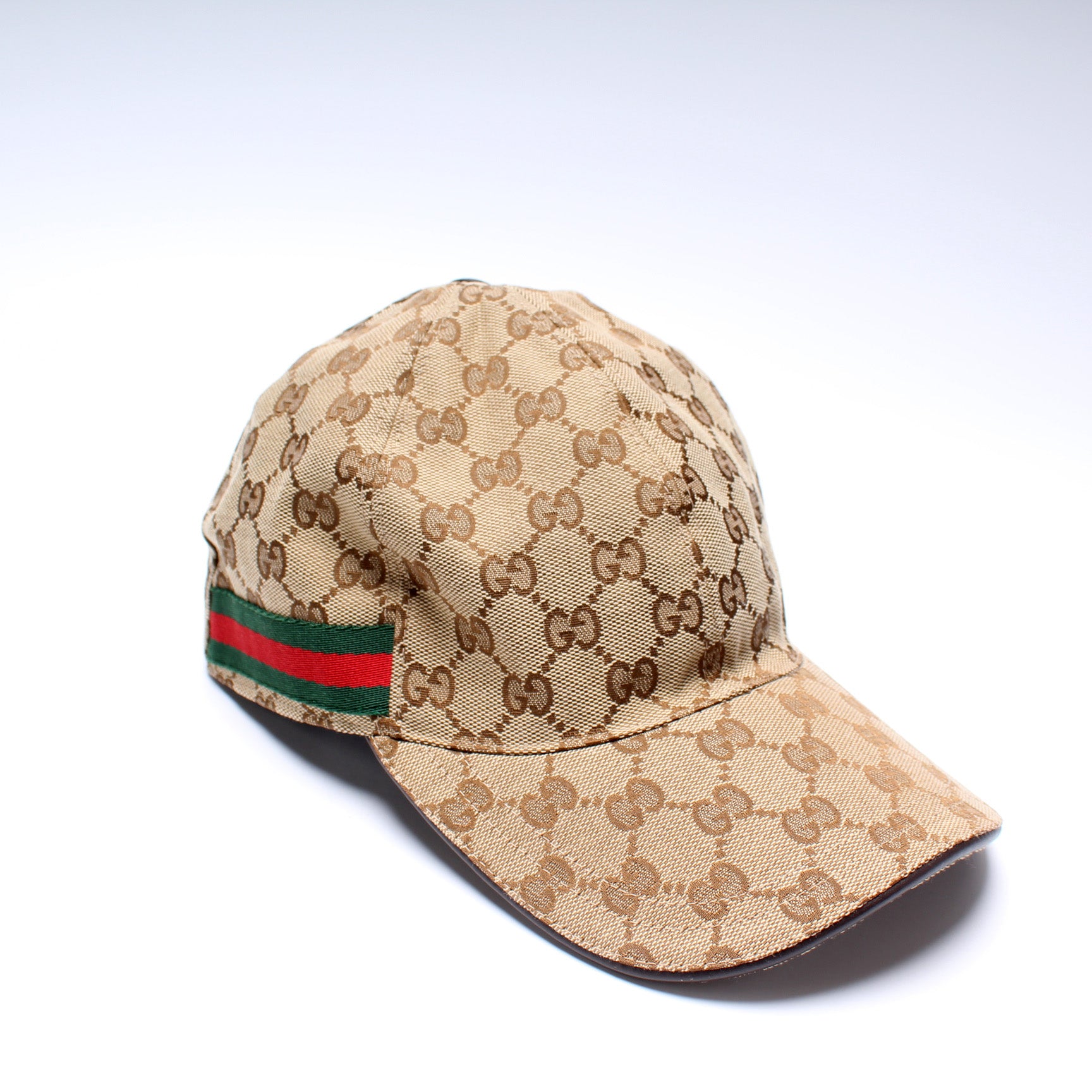 Gucci Original GG Canvas Baseball Hat, Size L