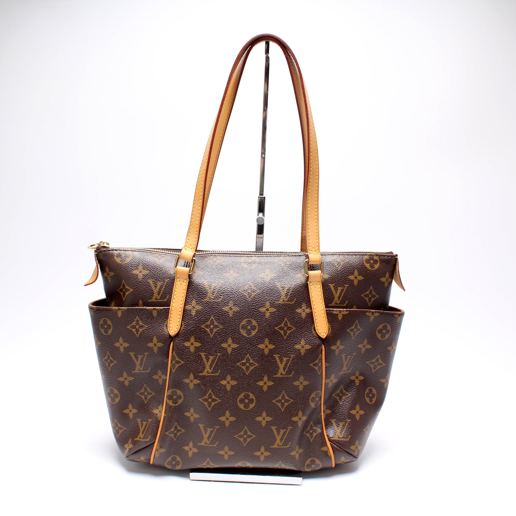 Louis Vuitton Totally PM Monogram Tote Bag Brown Ladies