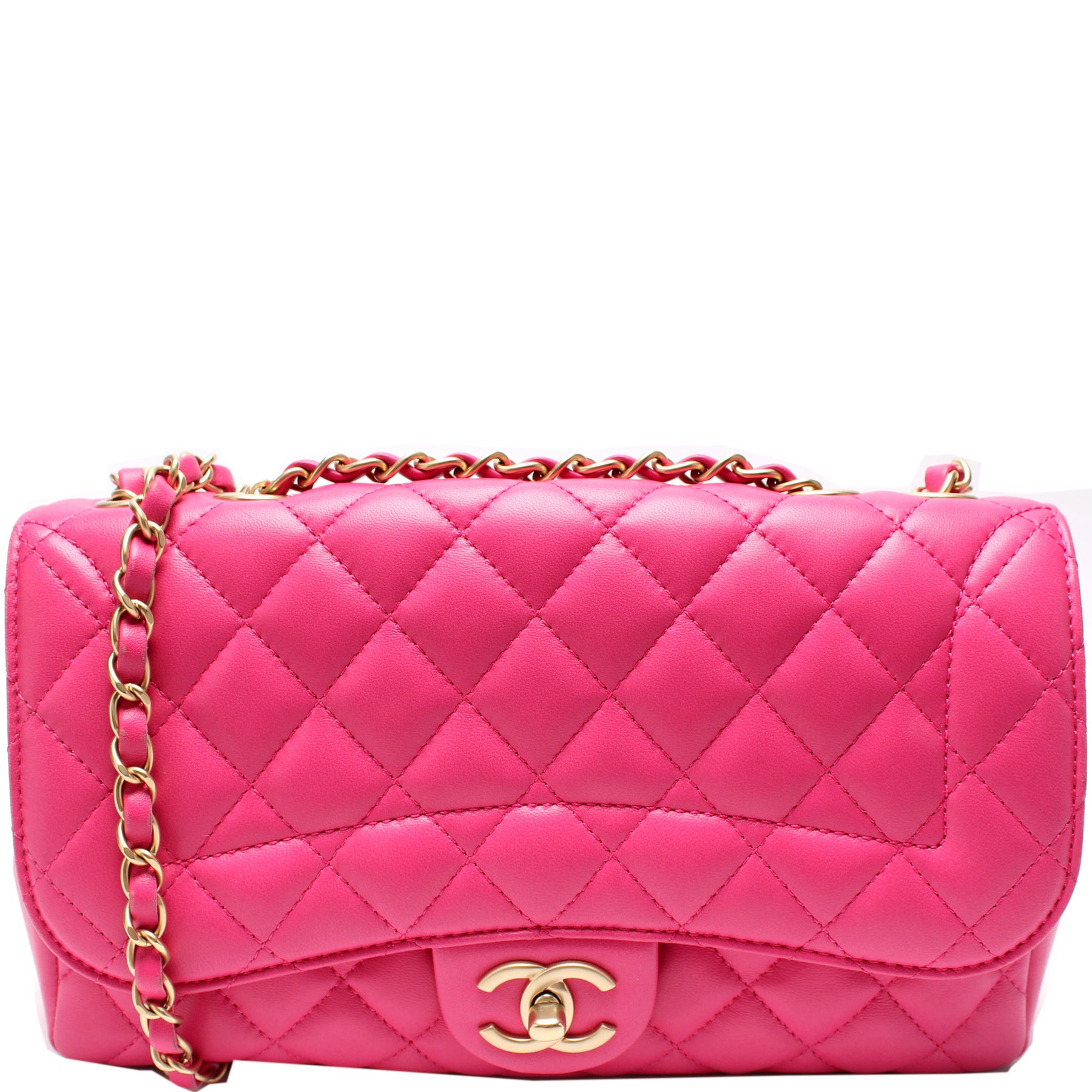 chanel quilted lambskin tote