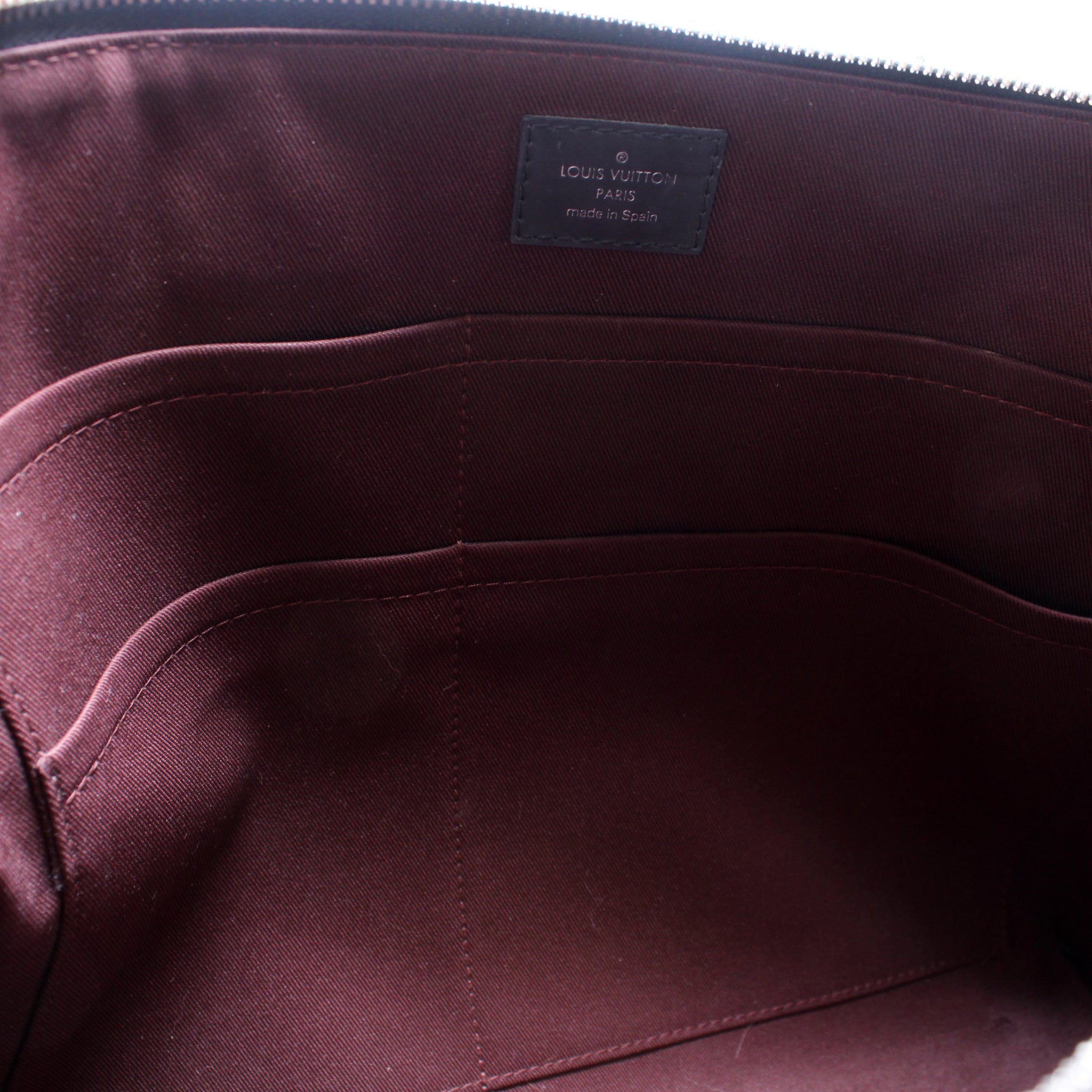 Porte Documents Jour Monogram Macassar – Keeks Designer Handbags