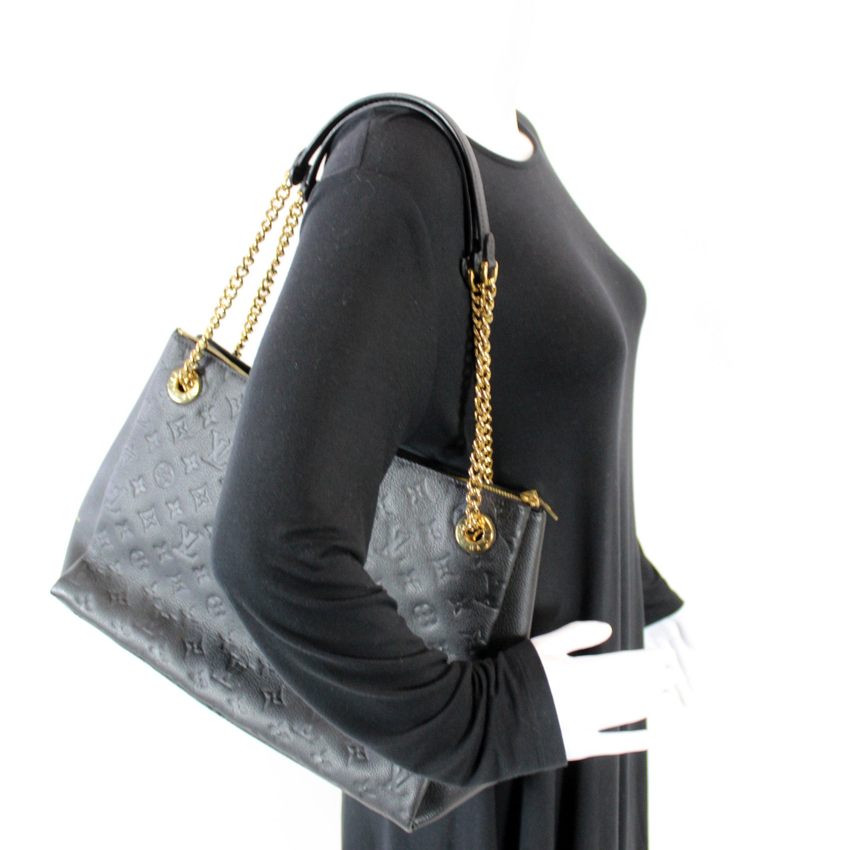 Louis Vuitton Monogram Empreinte Surene Leather Bag
