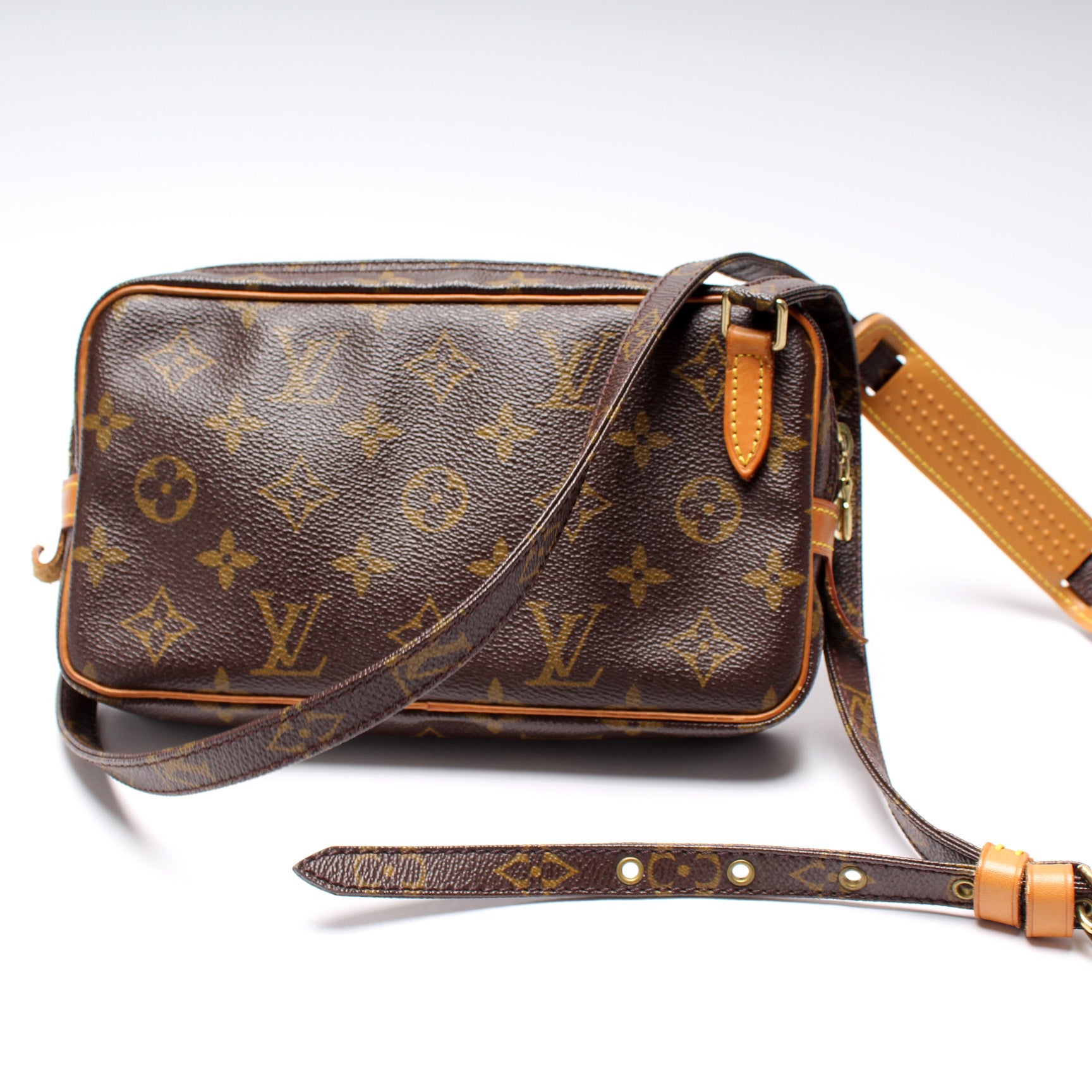 Pre-owned Louis Vuitton 2001 Marly Bandoulière Crossbody Bag In