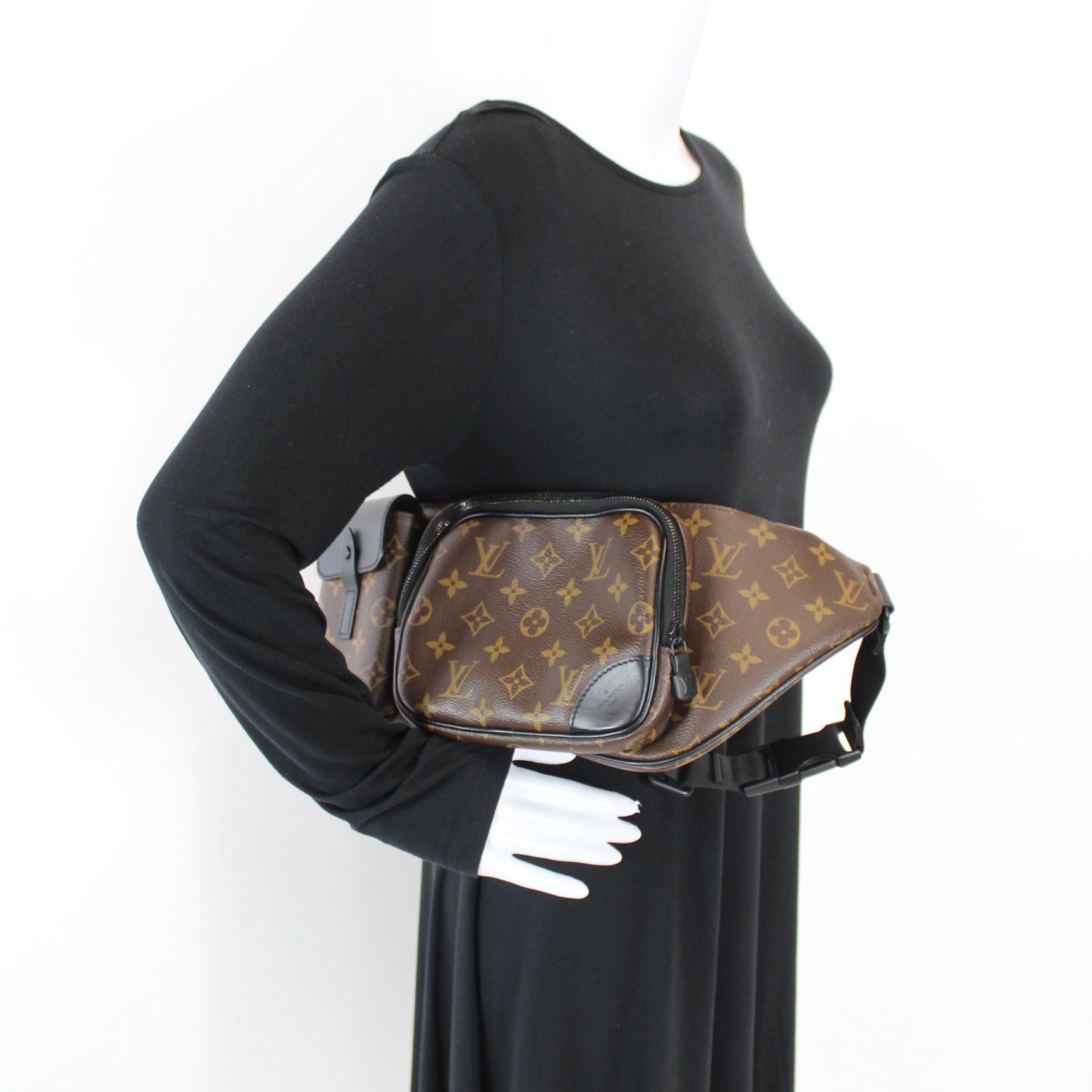 Louis Vuitton Monogram Macassar Christopher Bumbag - Brown Waist Bags, Bags  - LOU761943
