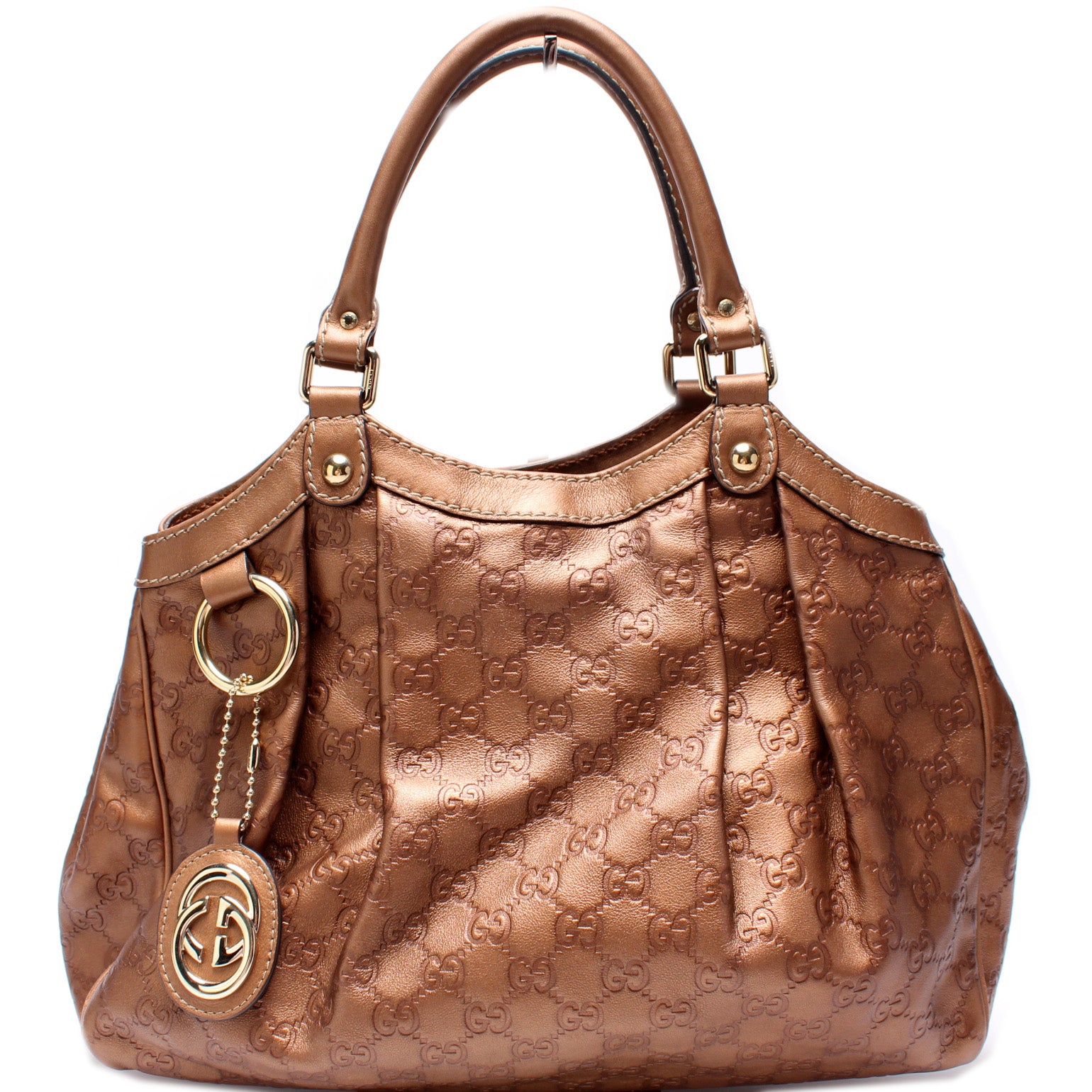 Gucci Tote Bag Sale, Guccissima Sukey Brown 211944