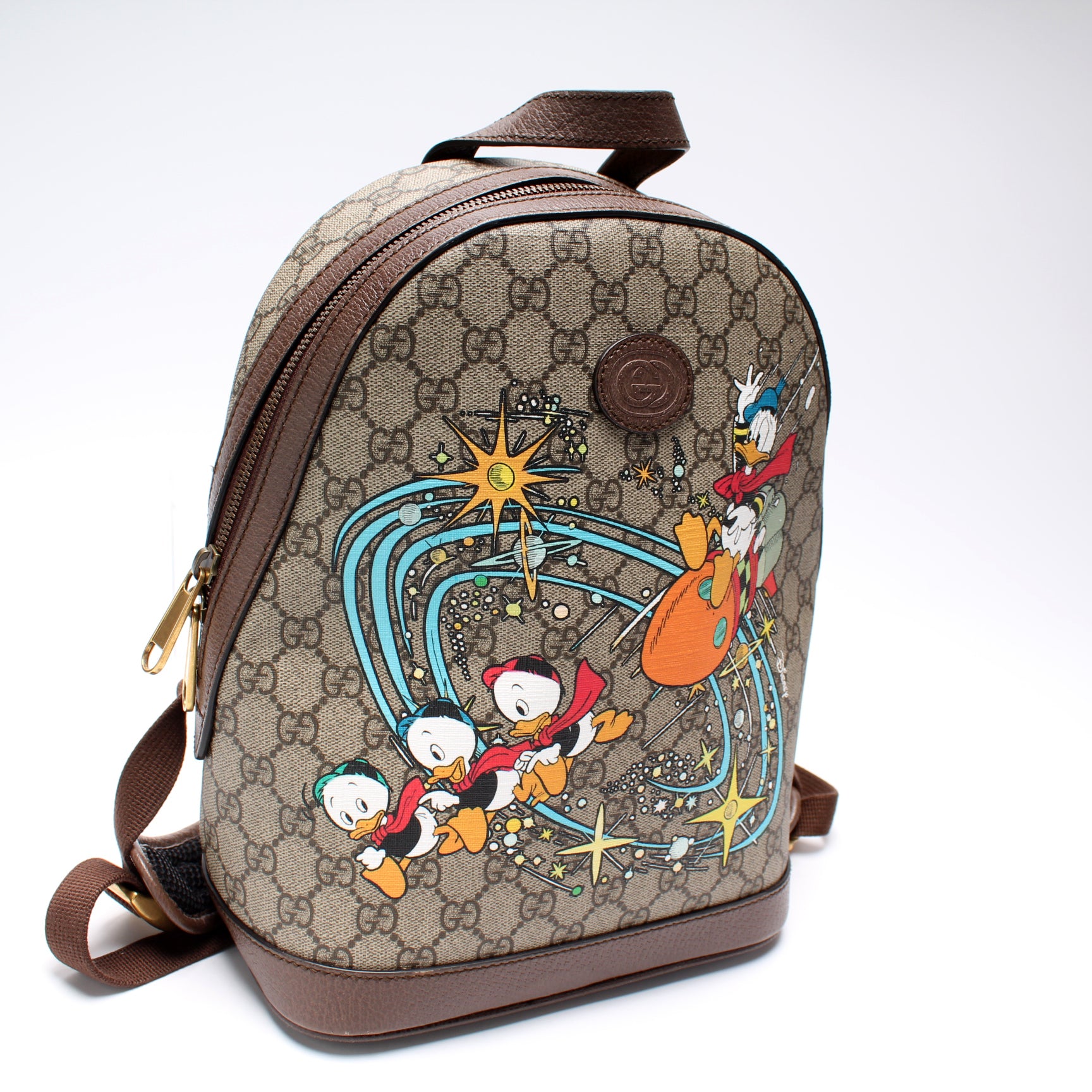 Gucci GG Supreme Donald Duck Backpack