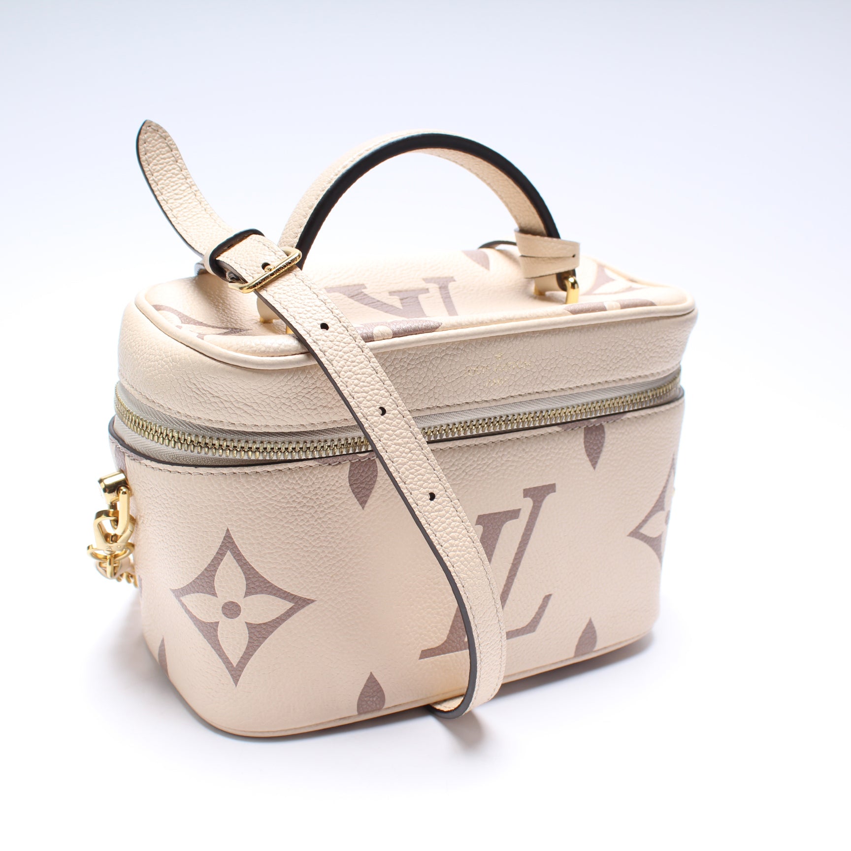 Vanity PM Bicolor Empreinte – Keeks Designer Handbags