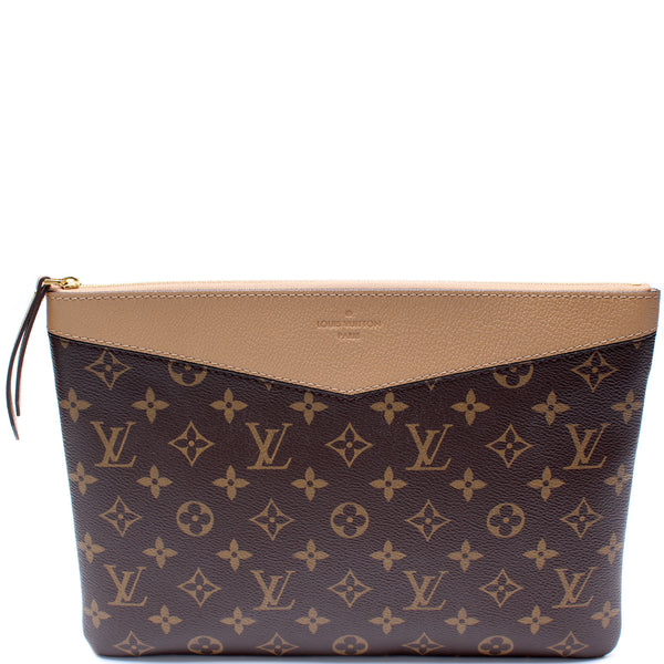 LV DAILY POUCH M62937 AUTHENTIC WITH RECEIPT, Luxury, Bags