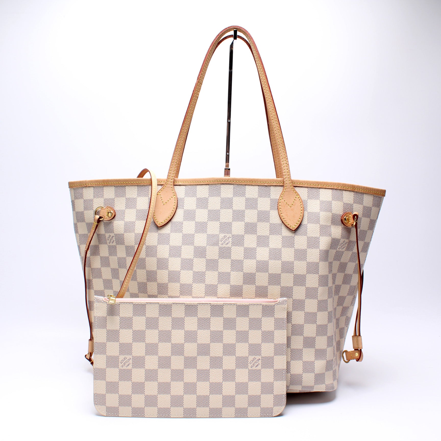 Neverfull W/Wallet mm Damier Azur