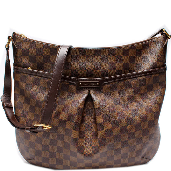 Brown Louis Vuitton Damier Ebene Bloomsbury GM Crossbody Bag