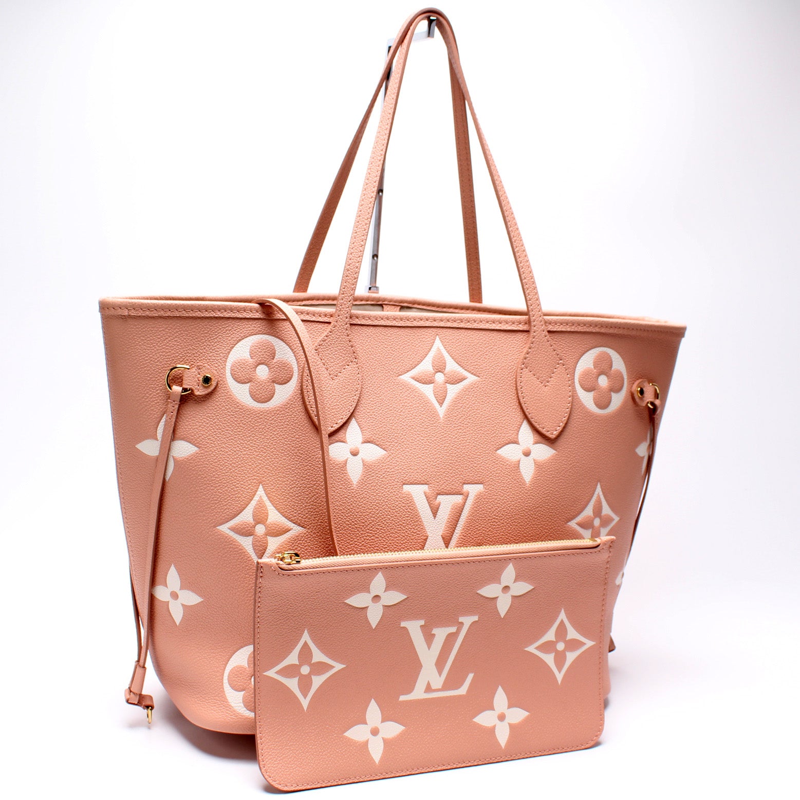 Louis Vuitton By The Pool Pouch Pochette Pink from Neverfull MM, Wristlet  Strap