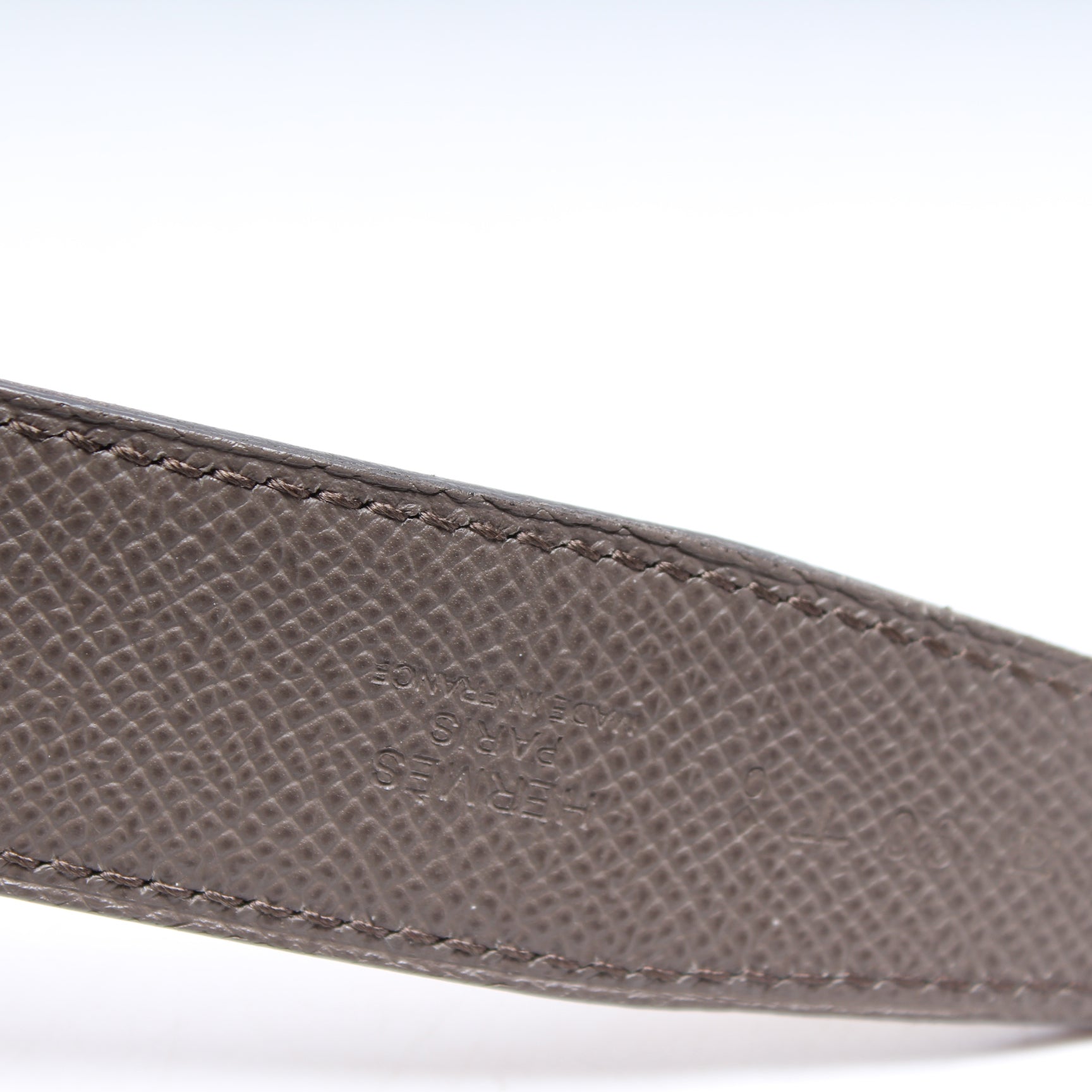 MP358 Monogram Leather Reversible Belt Size 80/32 – Keeks Designer
