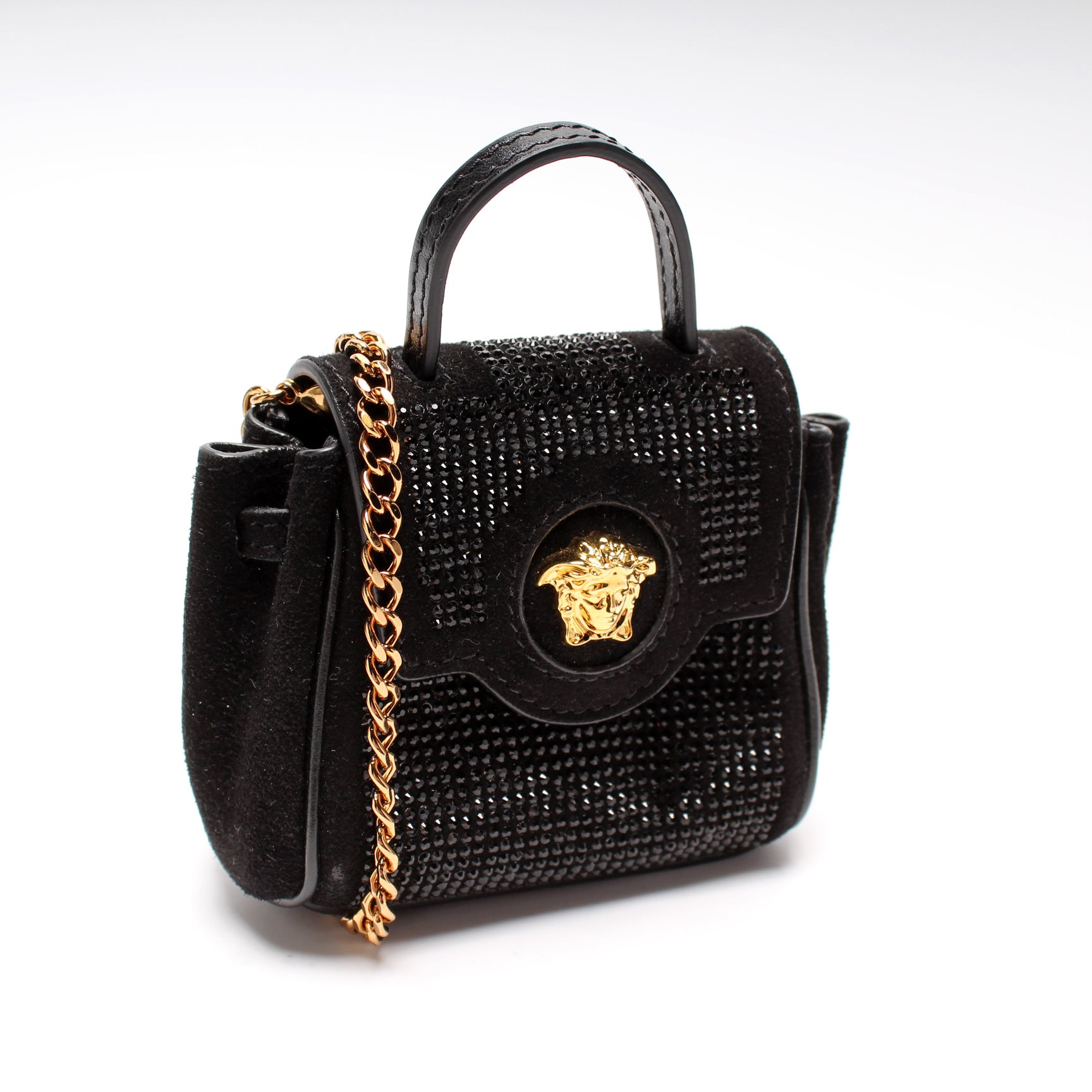 La Medusa Micro Studded Bag – Keeks Designer Handbags