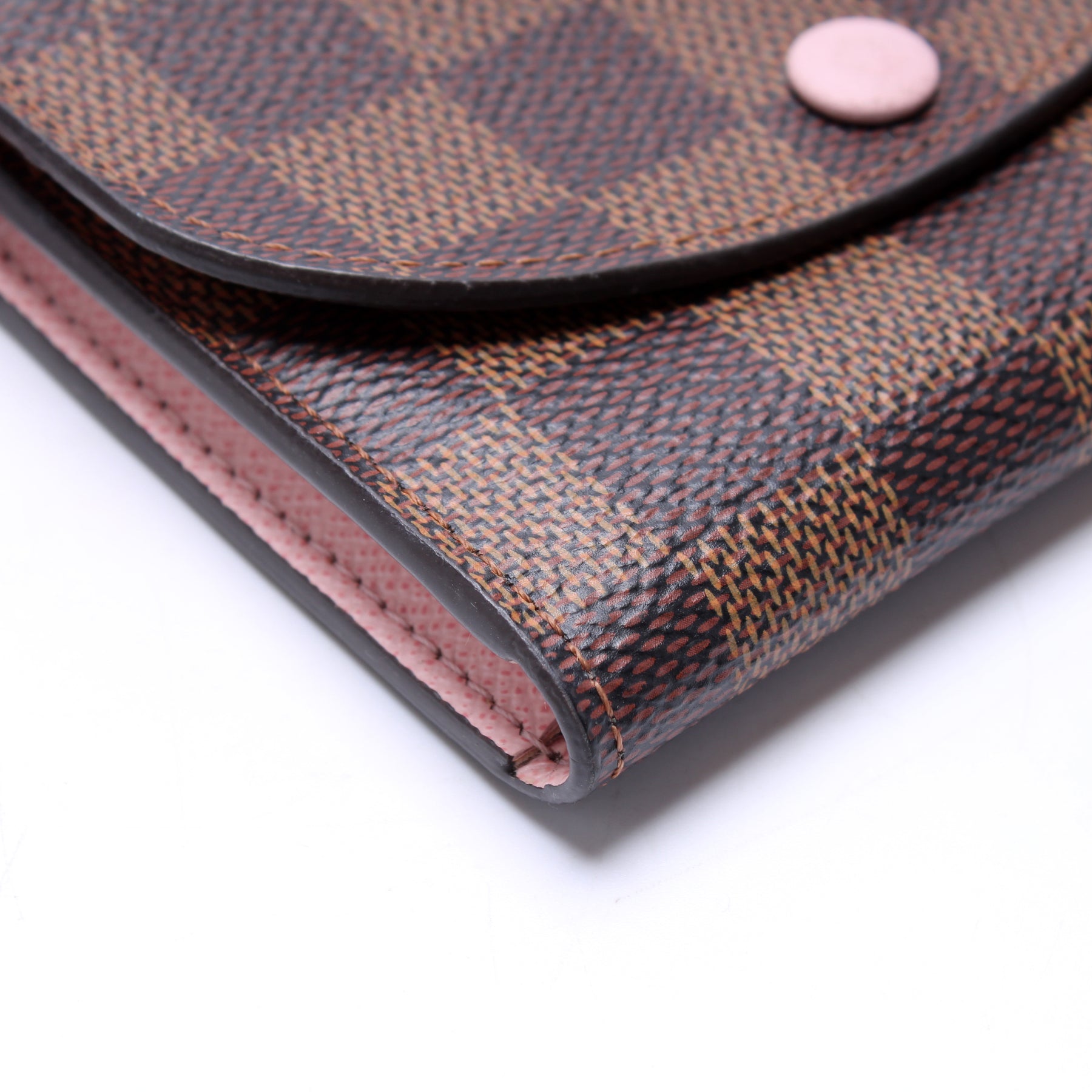 Rosalie Coin Purse Damier Ebene – Keeks Designer Handbags