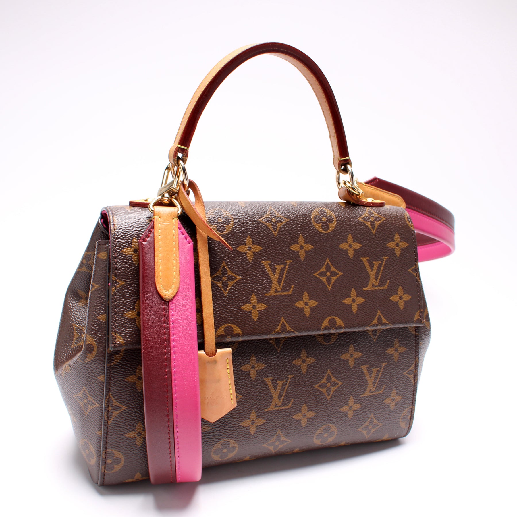 LOUIS VUITTON LV Cluny BB Handbag Shoulder Bag M42738 Monogram