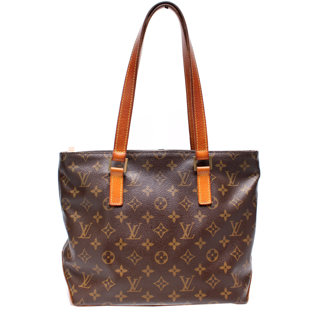 Brown Louis Vuitton Monogram Cabas Piano Tote Bag