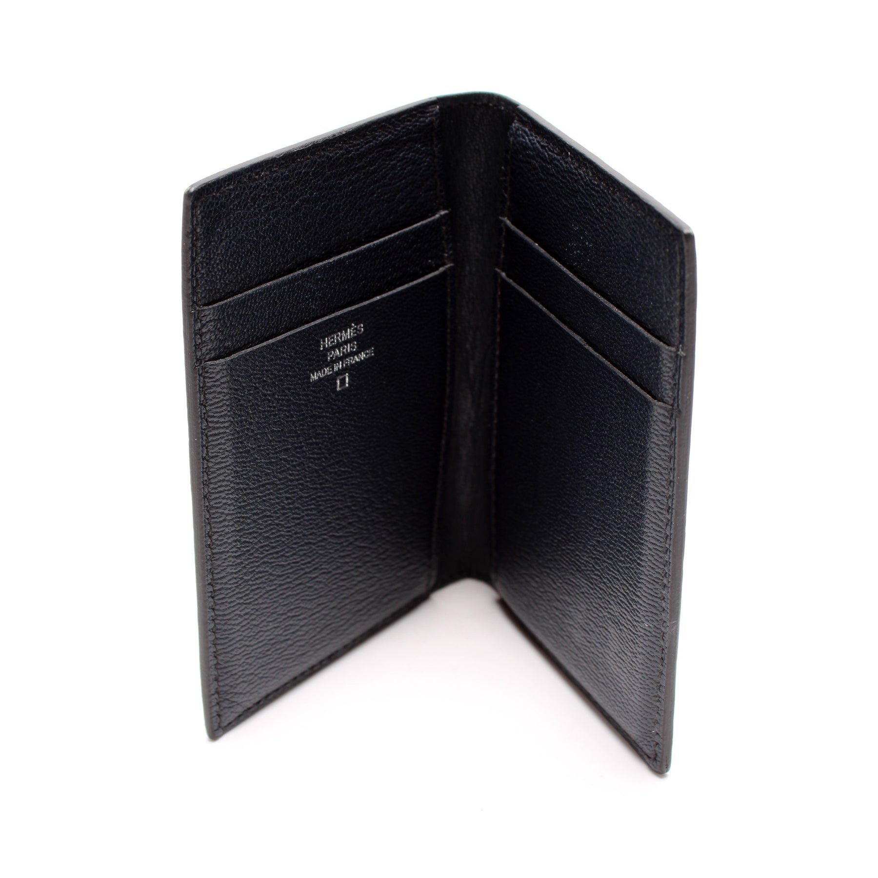 Hermes MC2 Euclide Card Case Black Matte Alligator New w/ Box – Mightychic