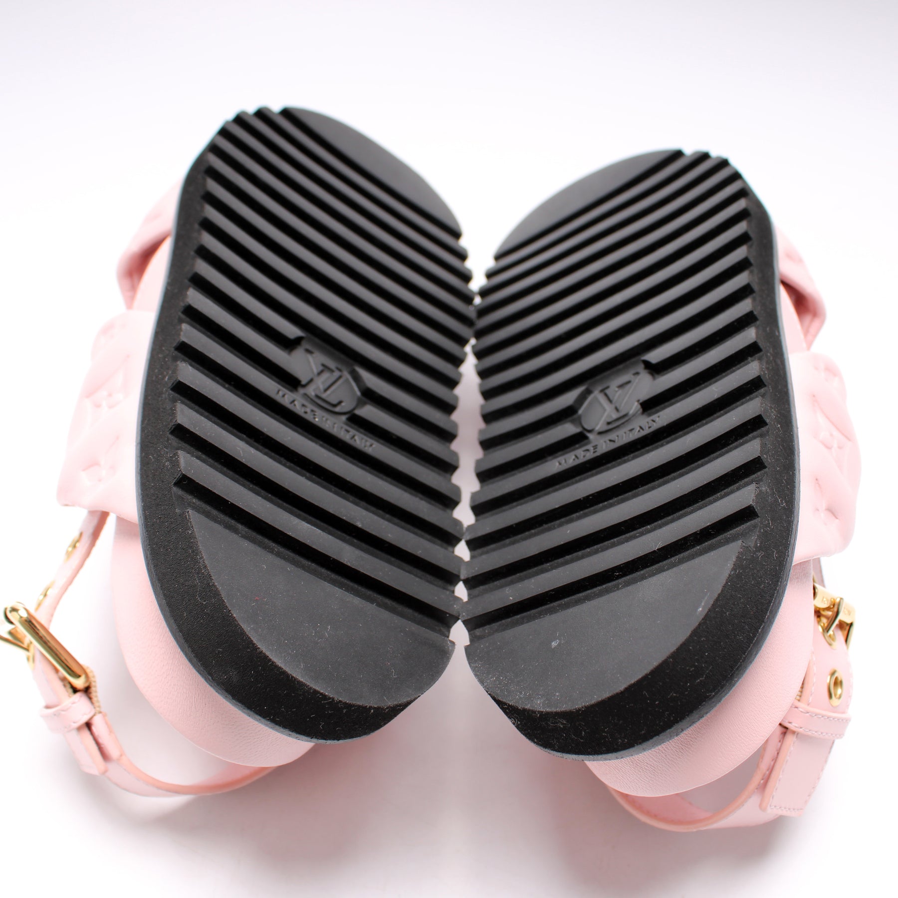 Paseo Flat Comfort Sandals Embossed Lambskin Size 37.5 – Keeks