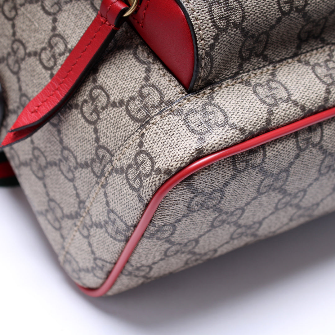 GUCCI バッグ Gucci x Ken Scott Horsebit 1955 Shoulder Bag Printed Leather Small