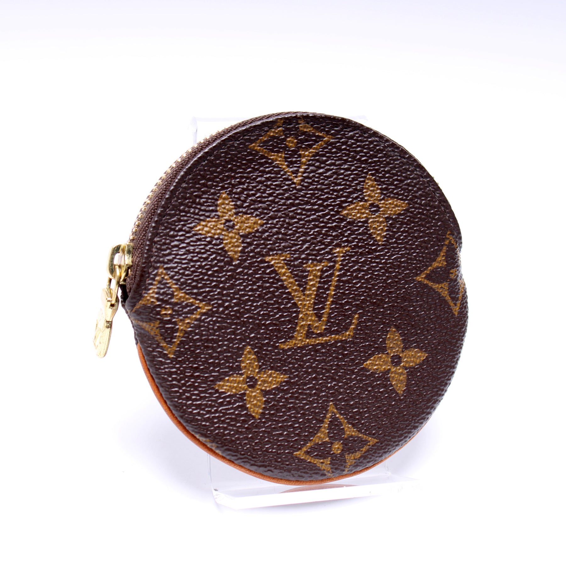 Round Coin Purse Monogram – Keeks Designer Handbags