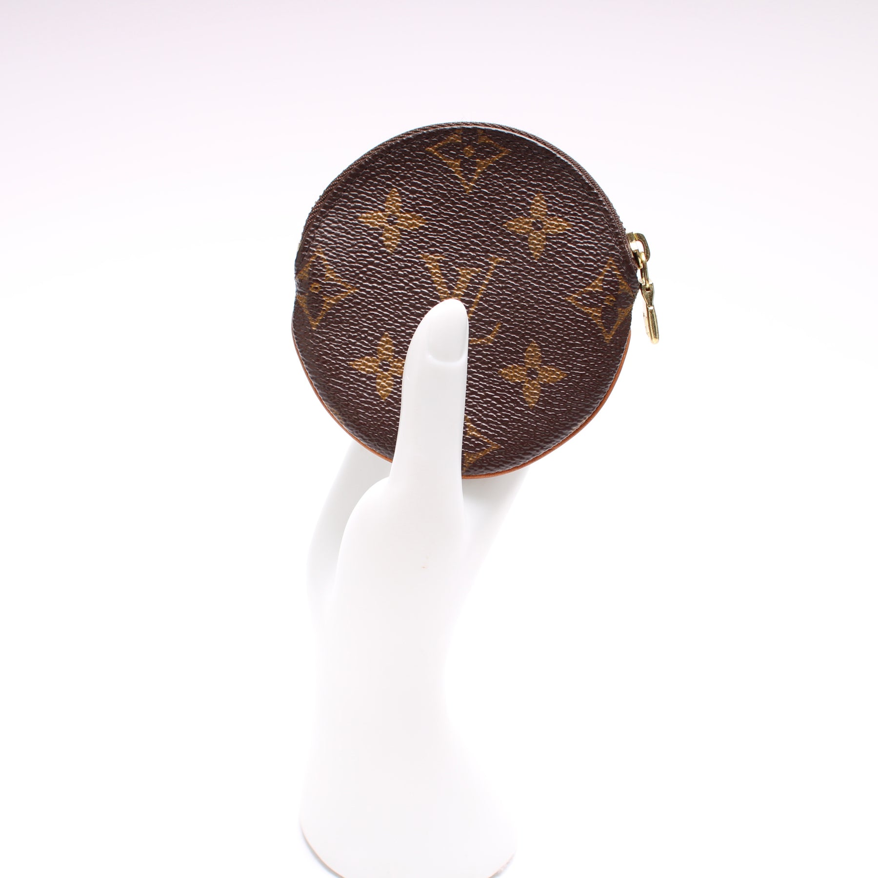 Round Coin Purse Monogram Canvas - Wallets and Small Leather Goods