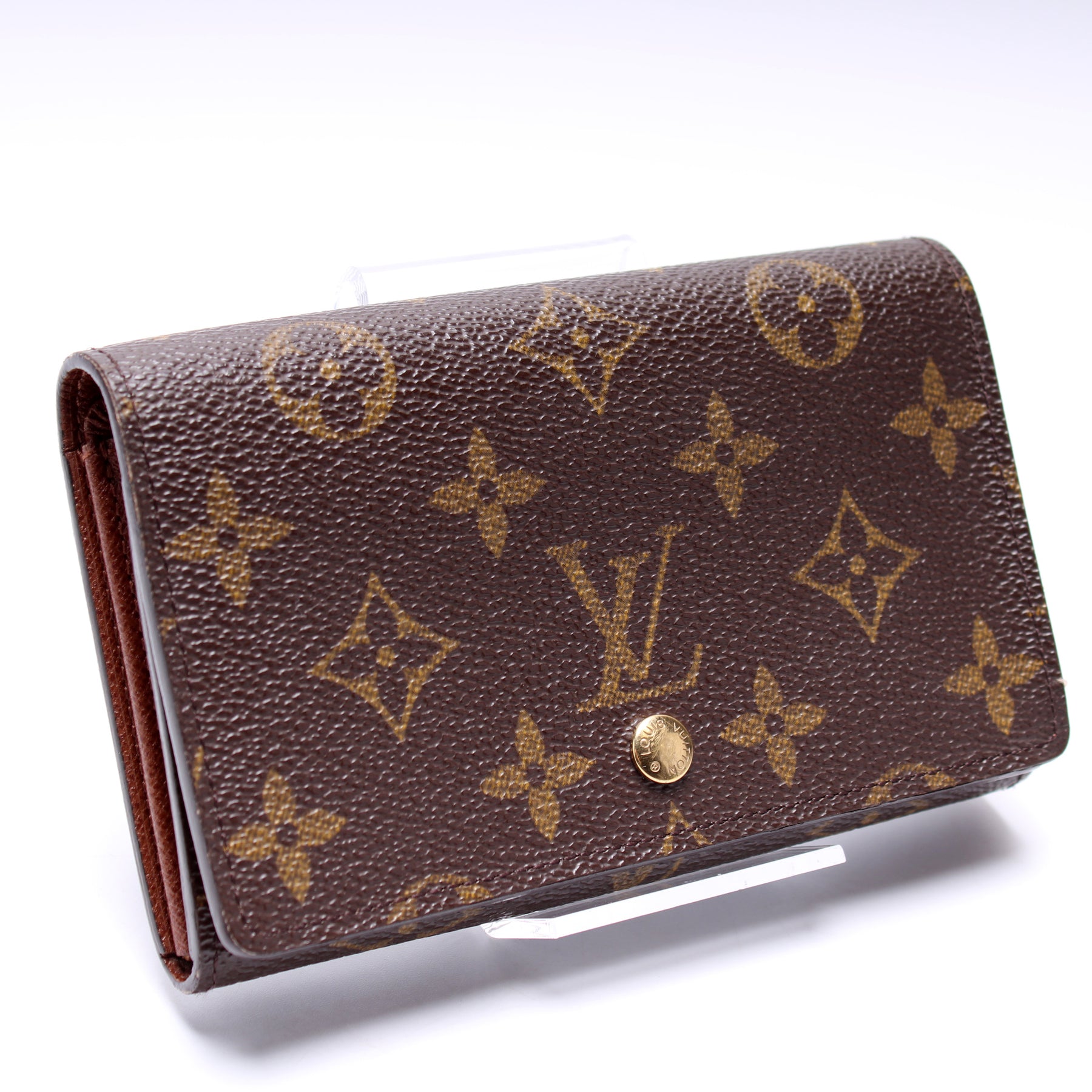 Authenticated Used Louis Vuitton Clasp Wallet Portefeuille
