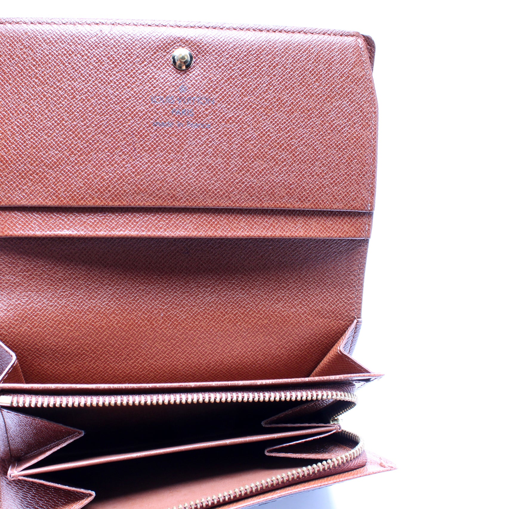Porte Monnaie Billets Tres Monogram – Keeks Designer Handbags