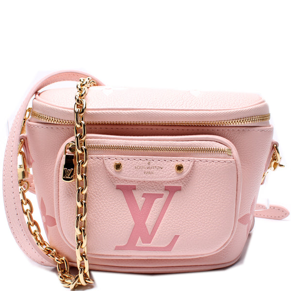 LOUIS VUITTON IS COMING OUT WITH THE MINI BUMBAG EMPREINTE LEATHER