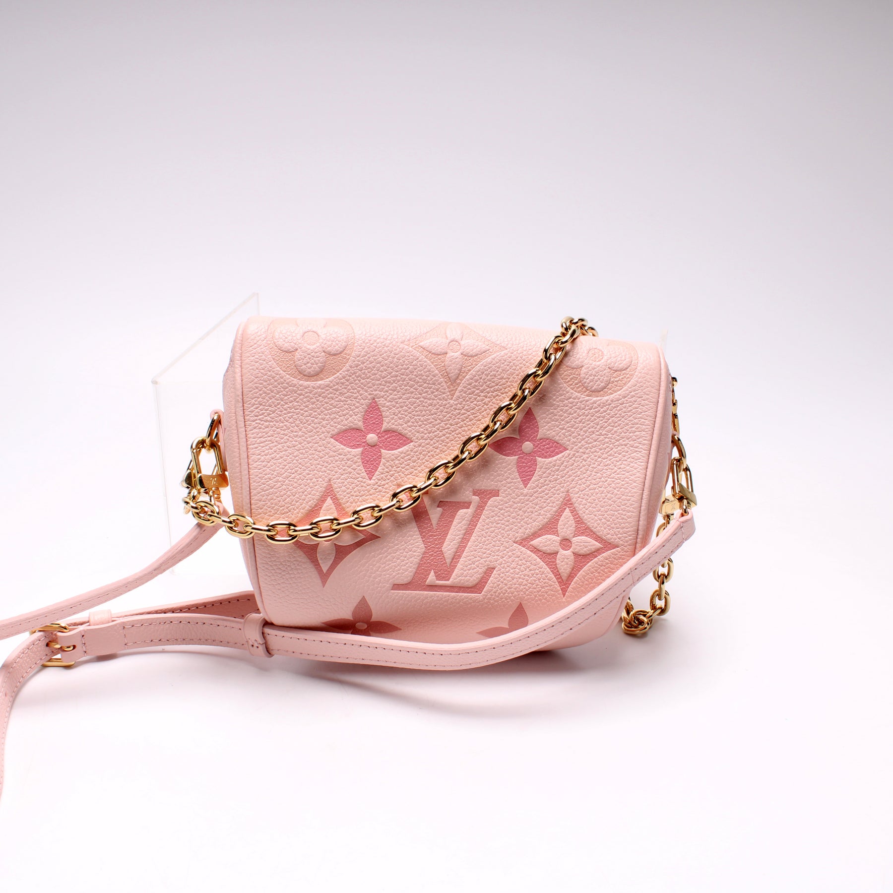 LOUIS VUITTON IS COMING OUT WITH THE MINI BUMBAG EMPREINTE LEATHER