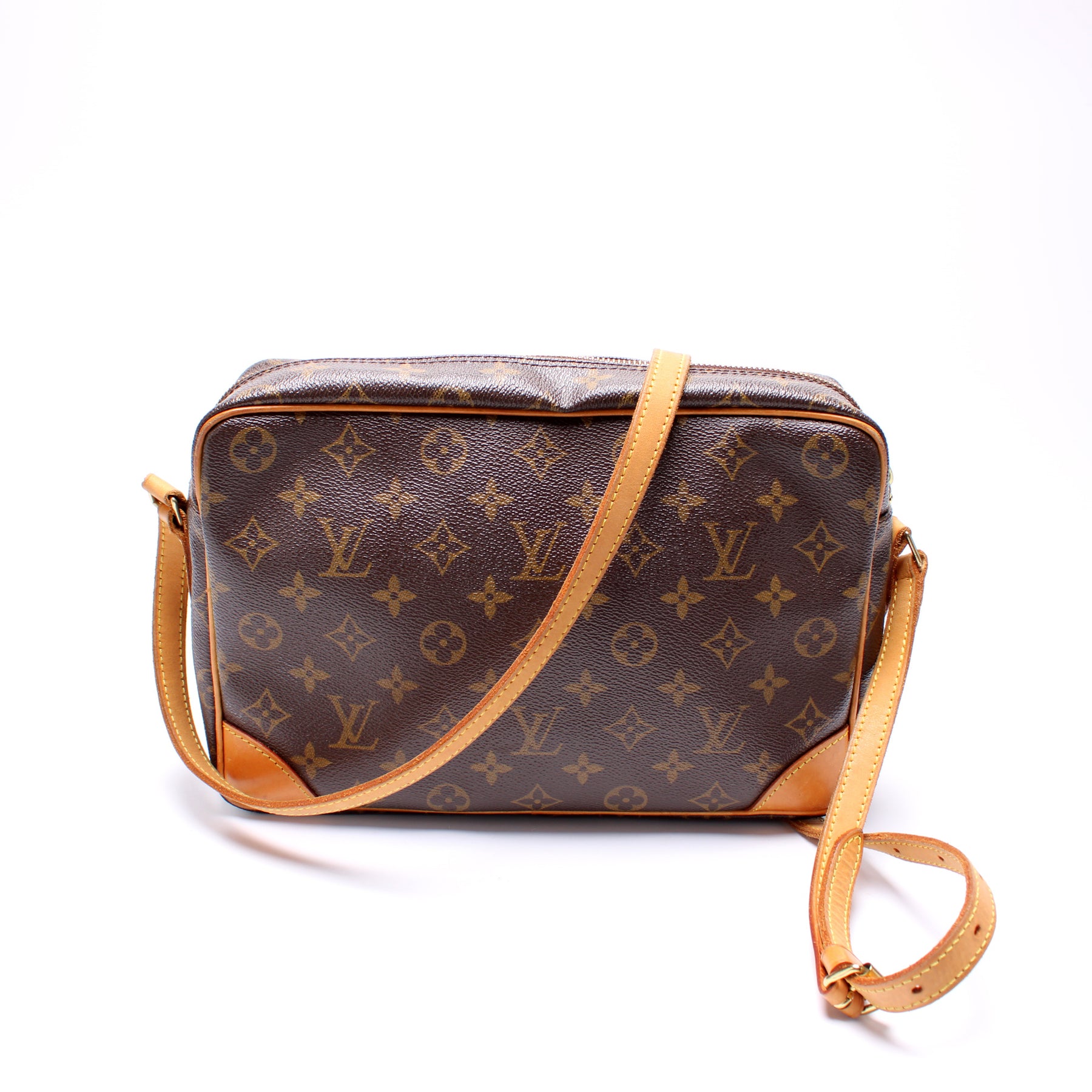 Used Auth Louis Vuitton shoulder bag monogram Trocadero 30 M51272 