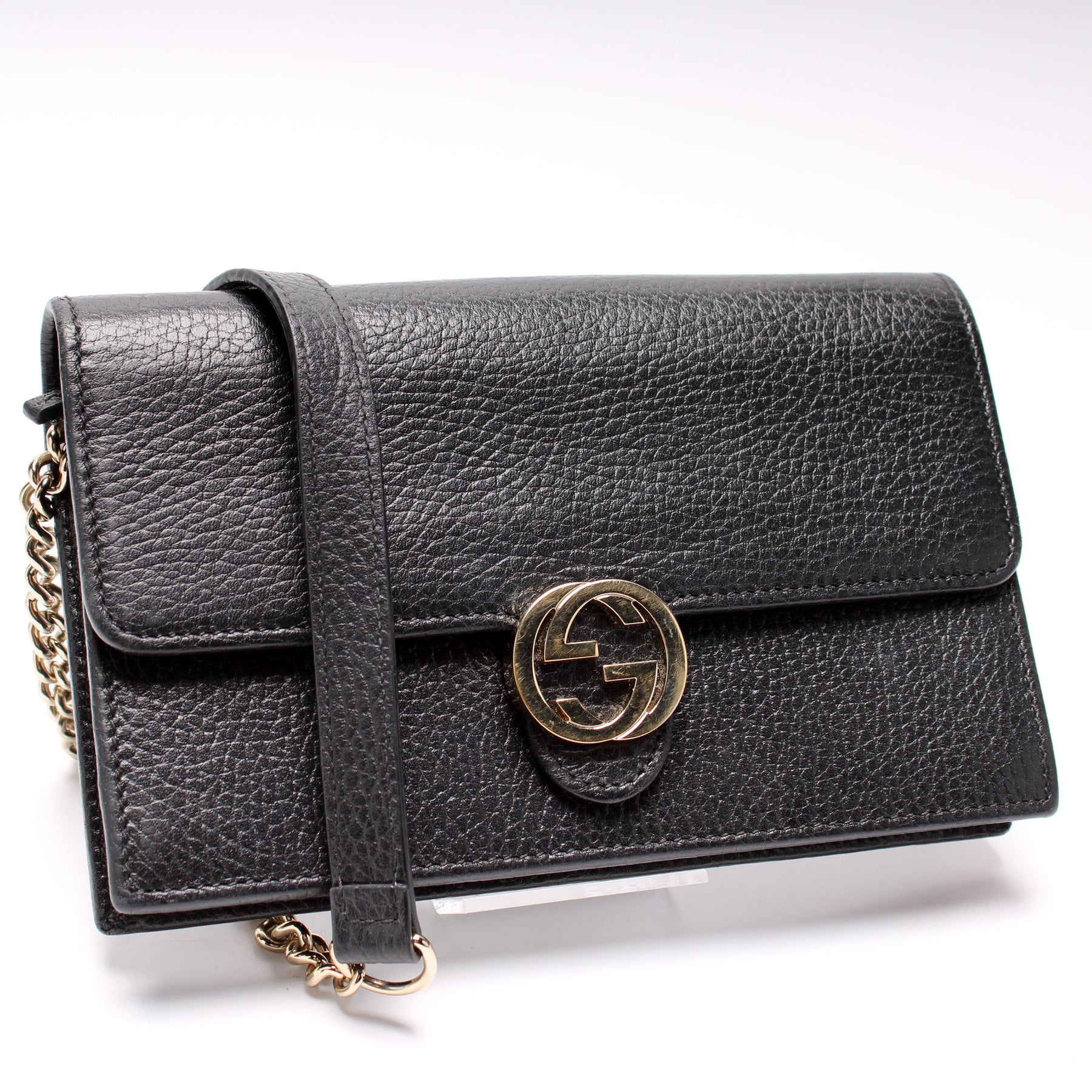 615523 Interlocking GG WOC Calfskin – Keeks Designer Handbags