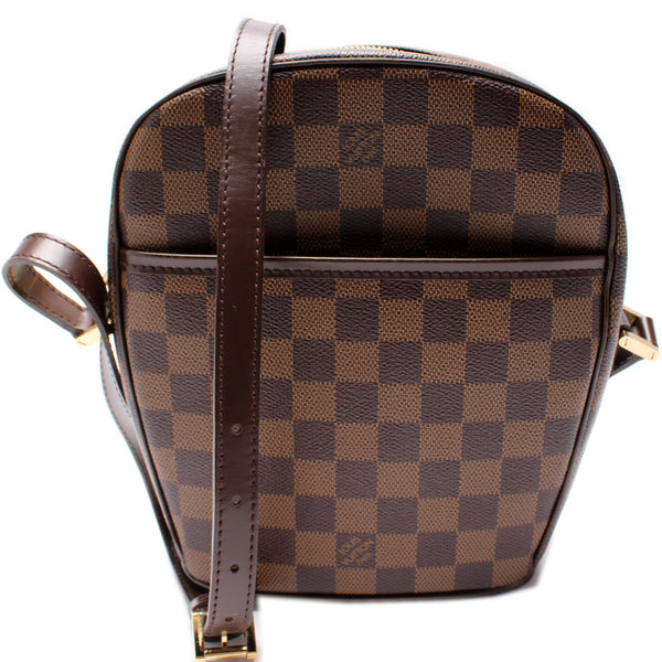 Date Code & Stamp] Louis Vuitton Ipanema Pochette Damier Ebene Canvas