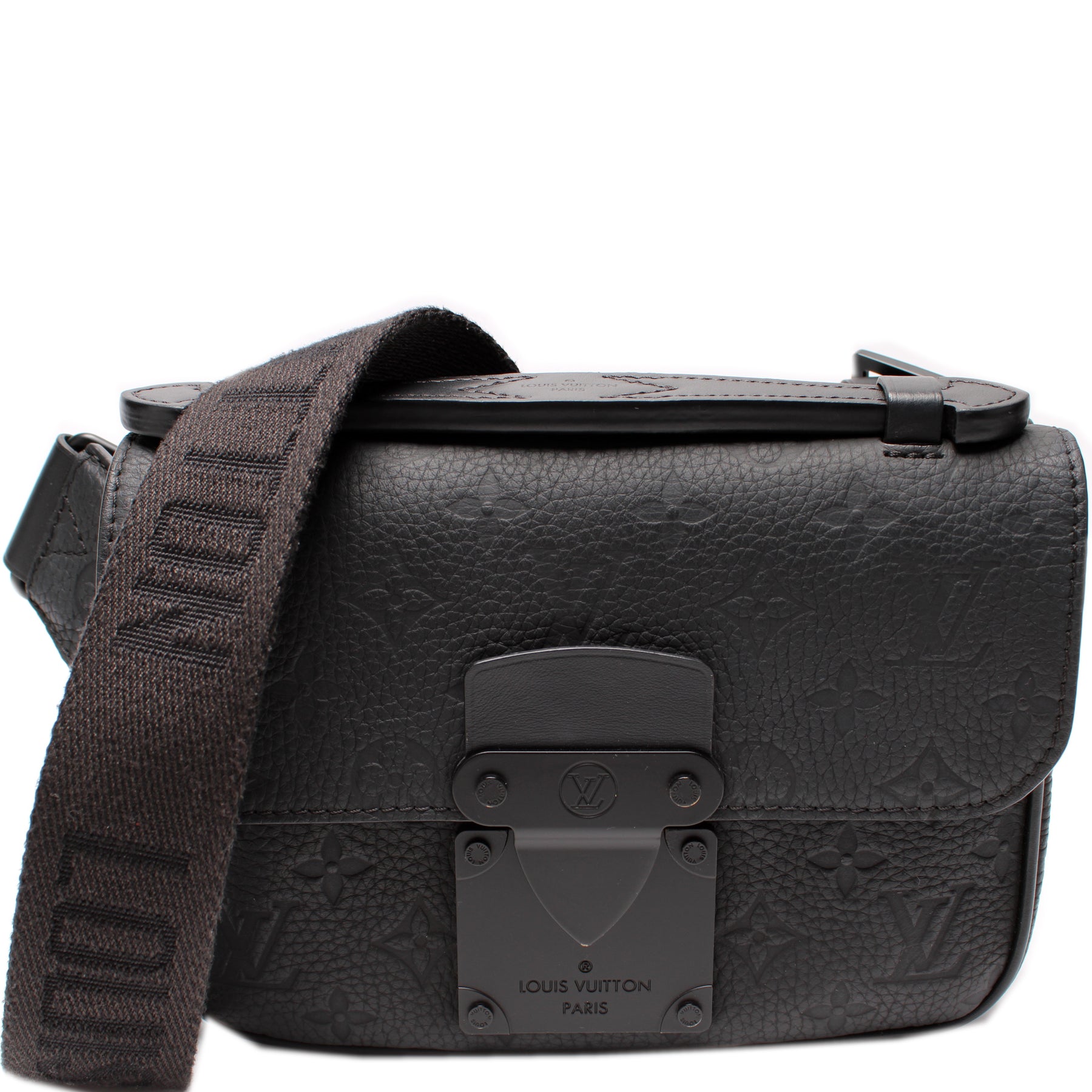 S Lock Sling Bag Taurillon Leather – Keeks Designer Handbags