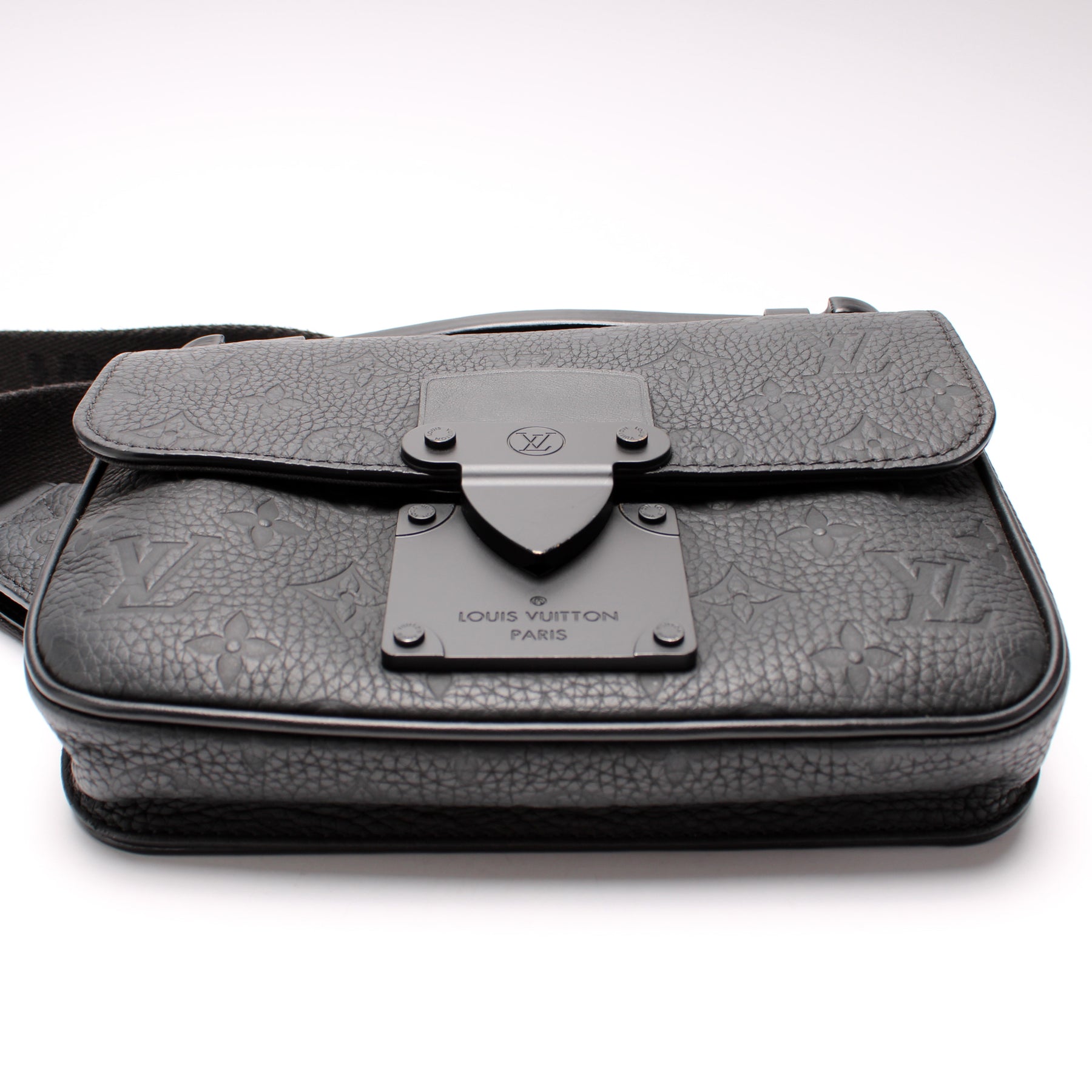 S Lock Slingbag Monogram Taurillon Leather - Men - Bags