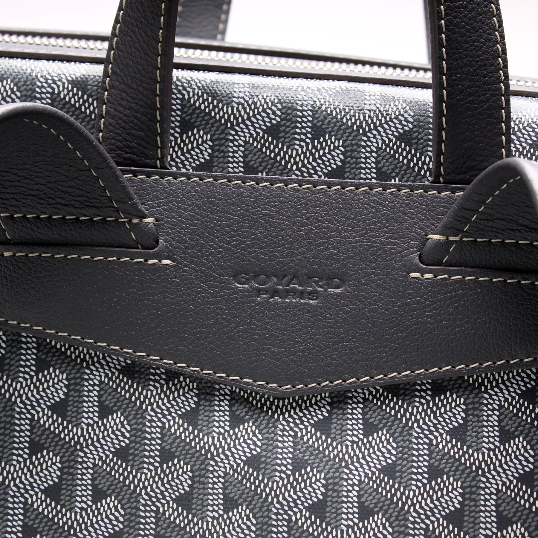 Goyard Black Goyardine Cisalpin Backpack – Savonches