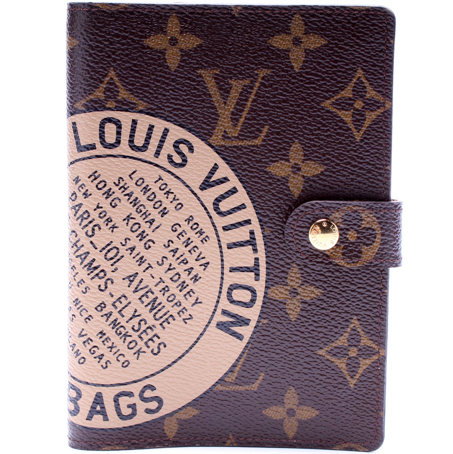 Louis Vuitton Monogram Trunks And Bags Small Ring Agenda Cover