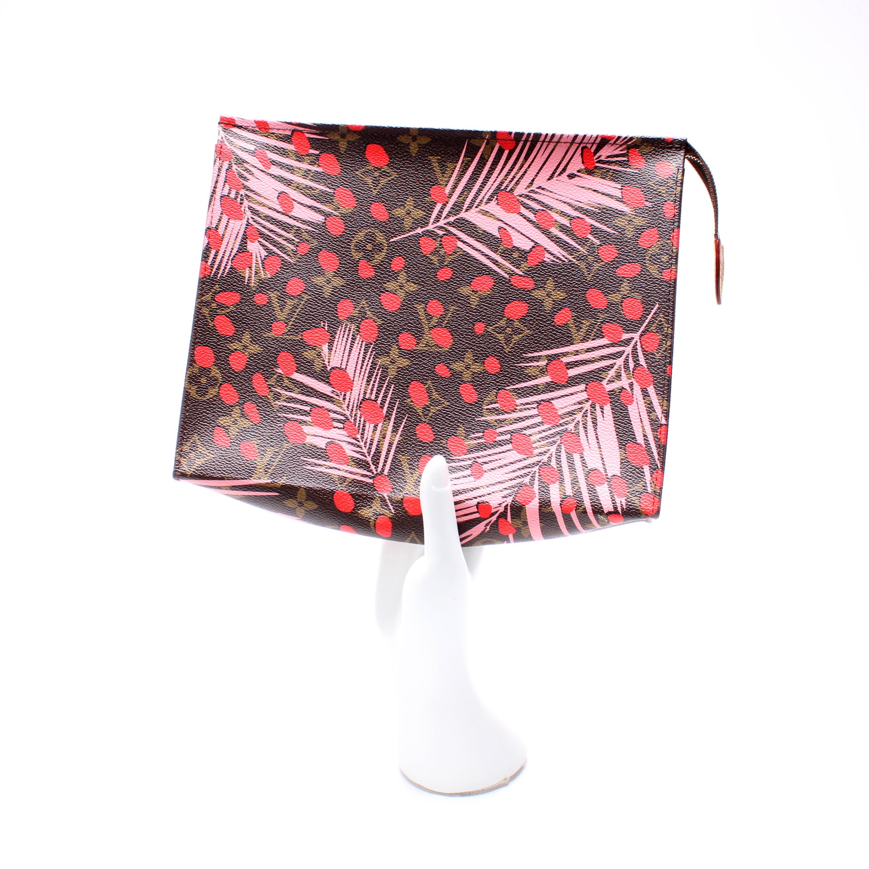 Toiletry Pouch 26 Jungle Dots Monogram – Keeks Designer Handbags