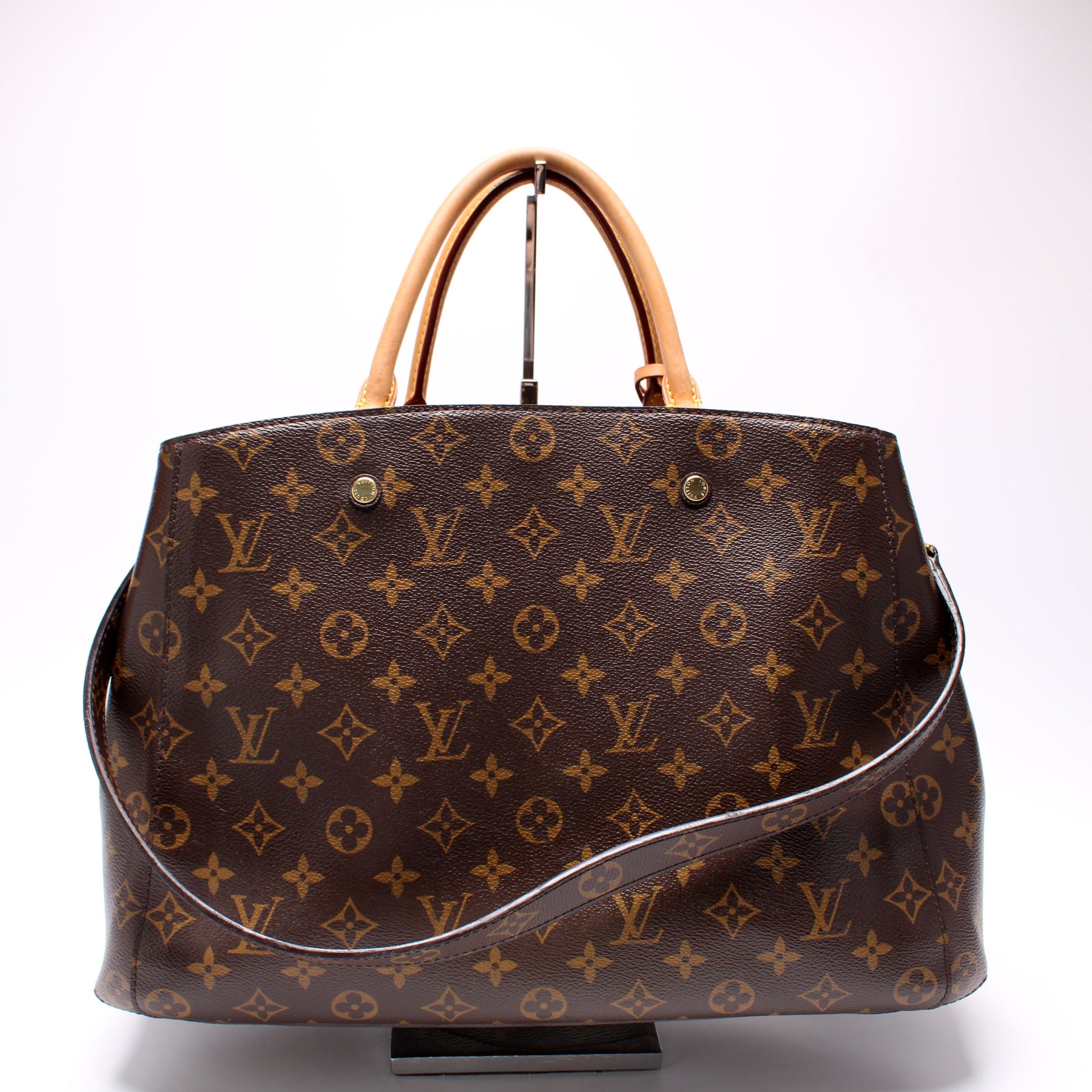 Louis Vuitton 2014 Pre-owned Monogram Tivoli PM Handbag - Brown