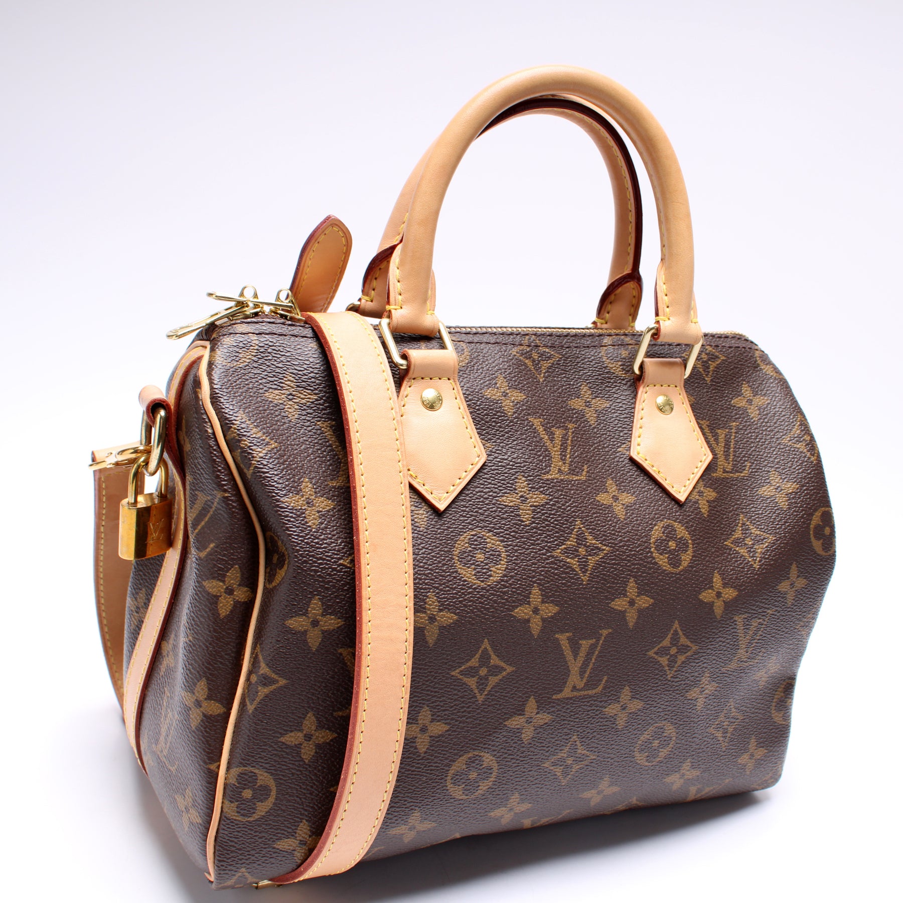 Lv Speedy 25 Bandouliere Monogram