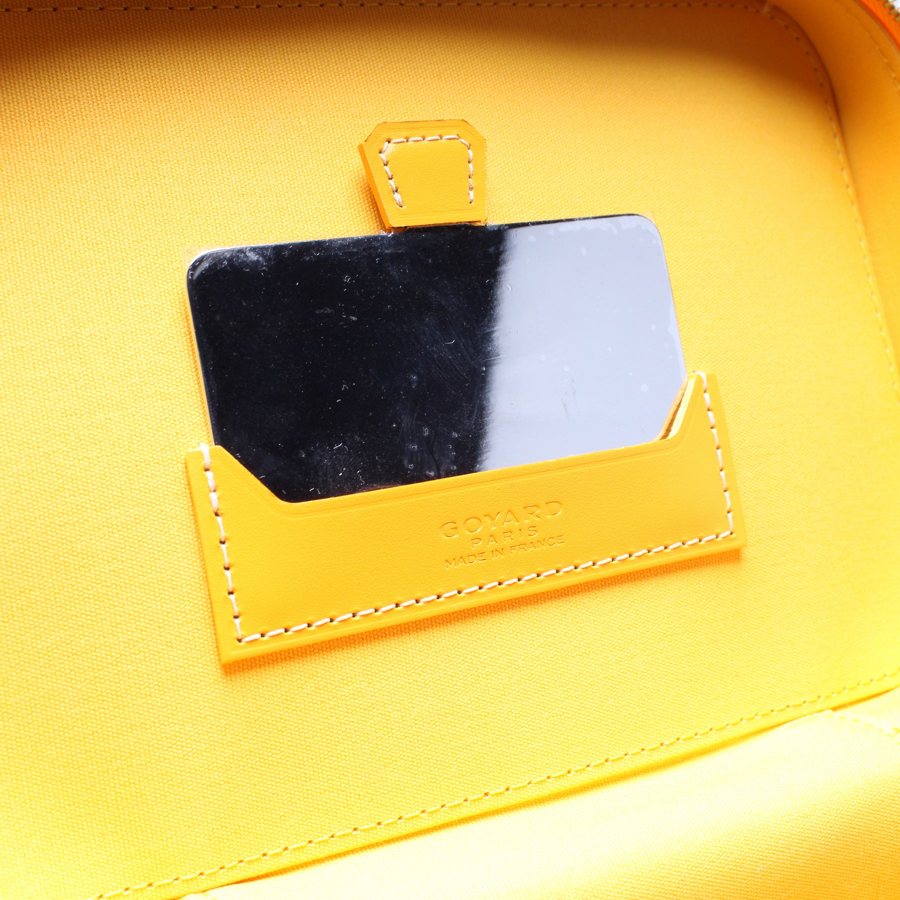 Goyard Goyardine Muse Vanity Case - Yellow Cosmetic Bags, Accessories -  GOY34486