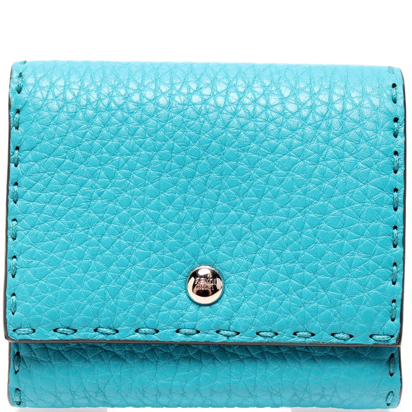 Louis Vuitton - Authenticated Wallet - Leather Blue Plain for Women, Good Condition