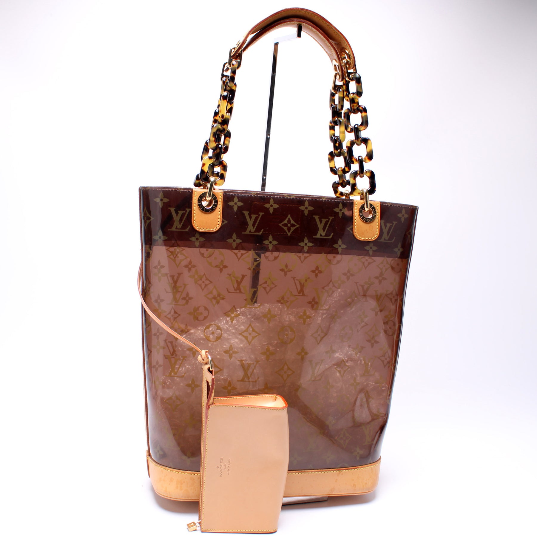 Louis Vuitton 2003 pre-owned Monogram Vinyl Cabas Ambre PM Tote Bag -  Farfetch