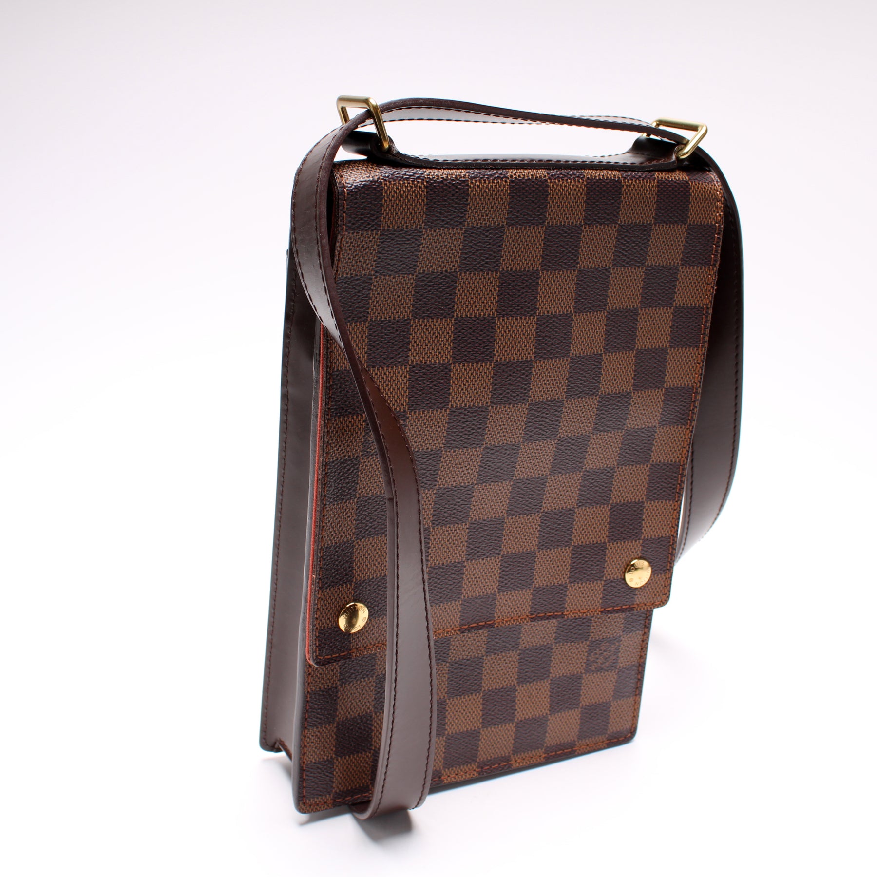 Louis Vuitton Damier Ebene Portobello Travel Shoulder Bag