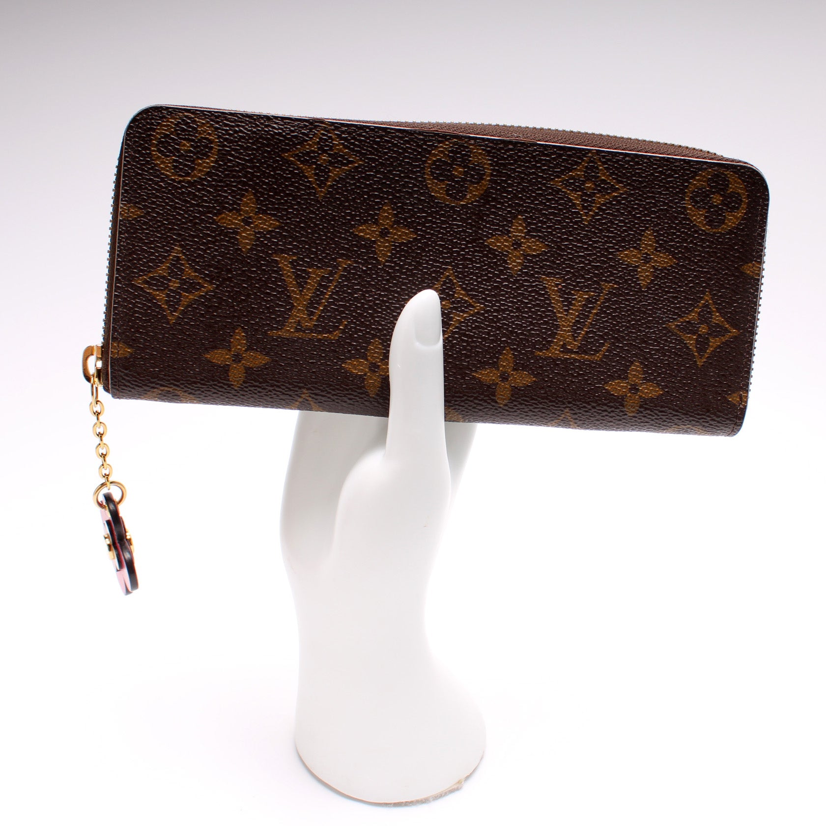 Louis Vuitton Clemence Wallet Monogram Blooming Flowers Coquelicot
