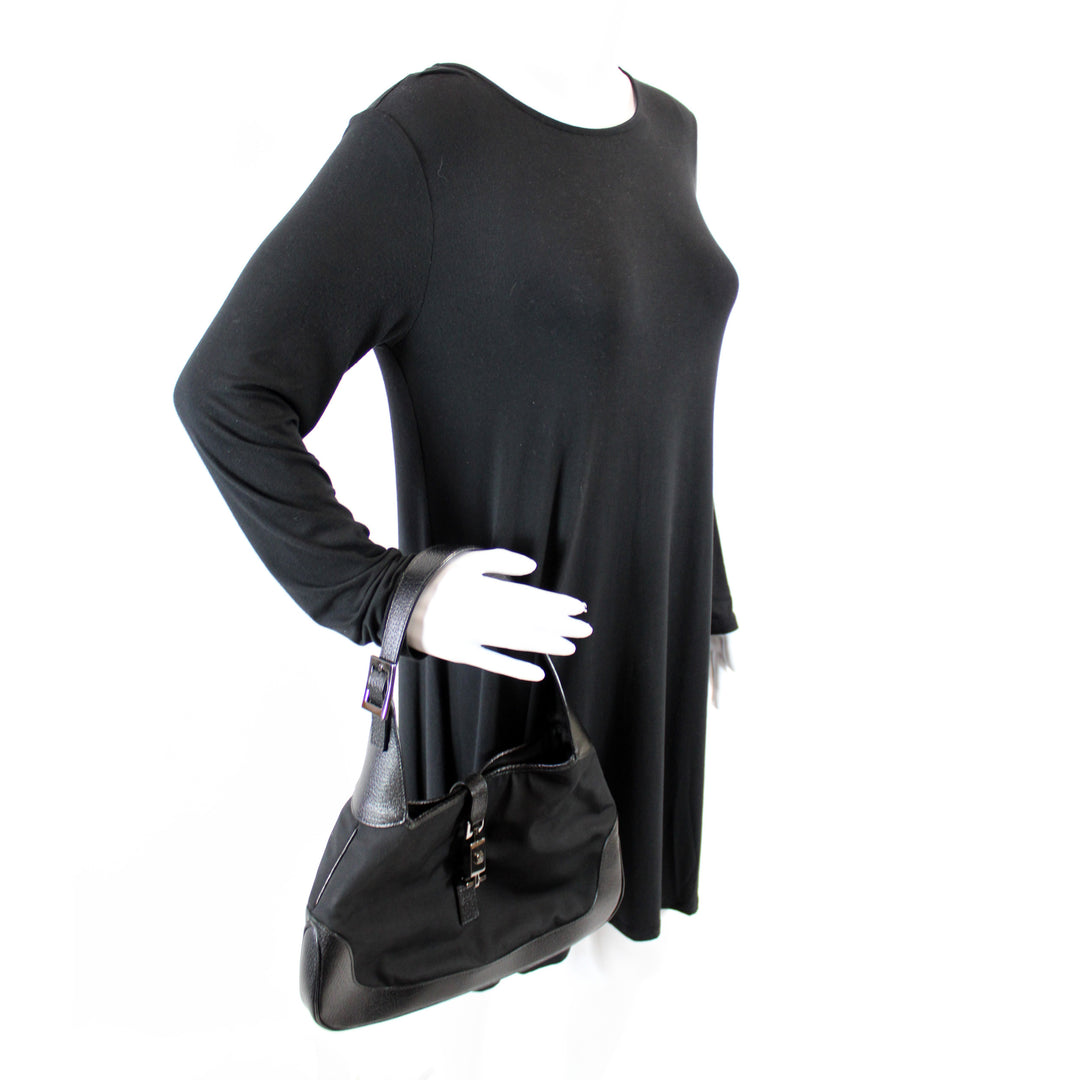 001-3306 Jackie Vintage Canvas Hobo