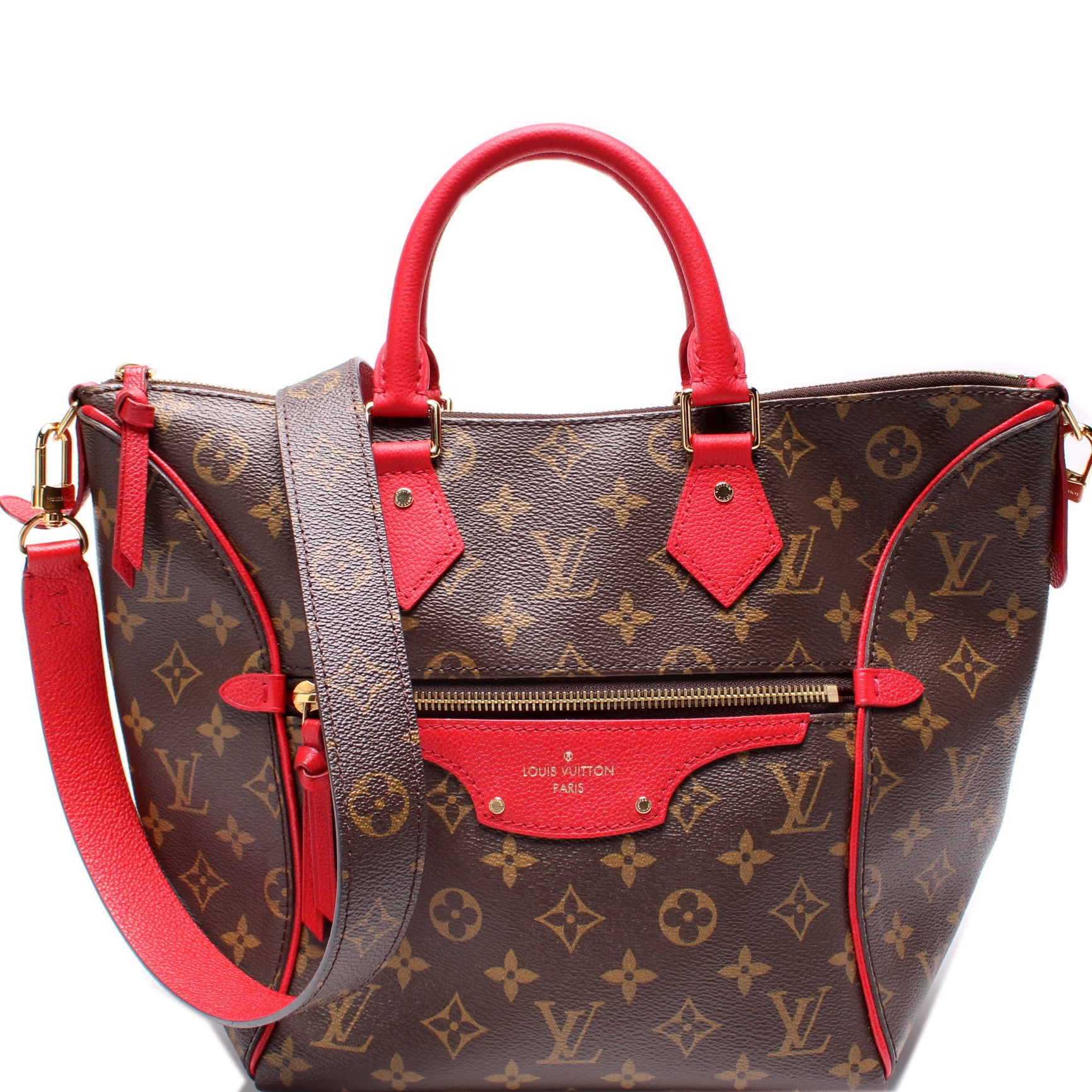 Louis Vuitton Monogram Tournelle MM - Totes, Handbags