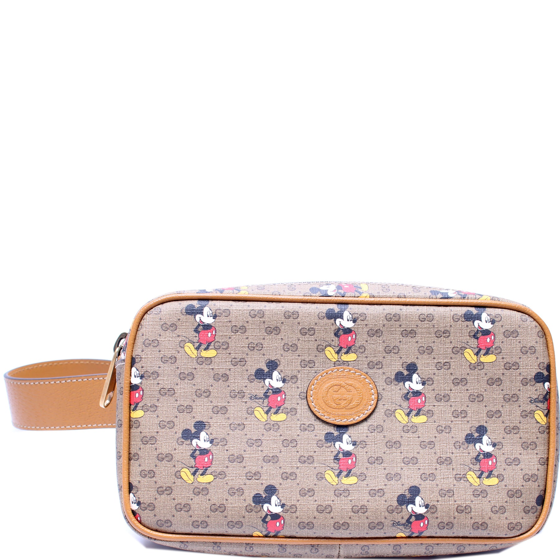 Gucci Disney X Zip Around Wallet in Natural