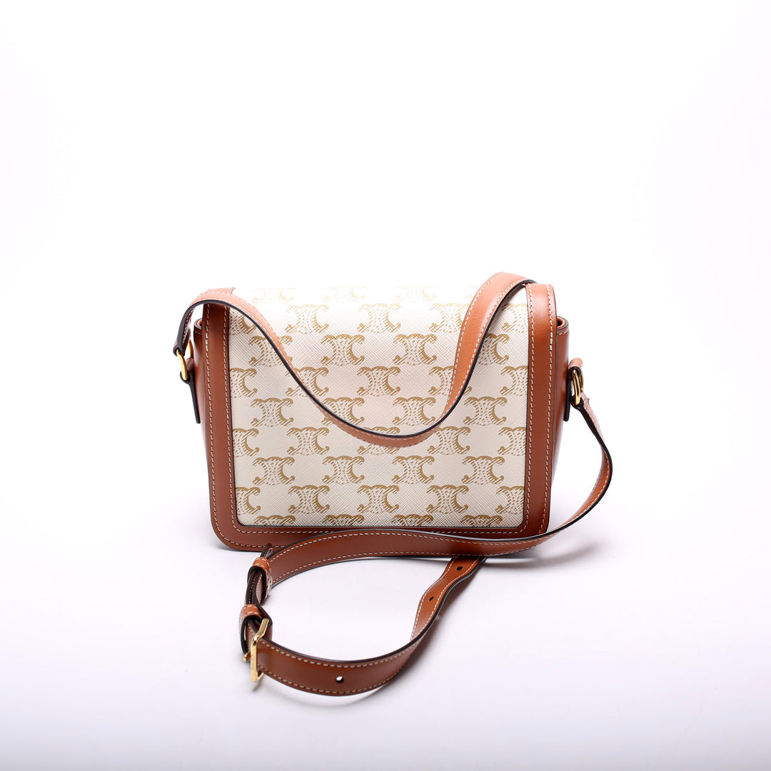 Teen Triomphe Bag Triomphe Canvas/Calfskin