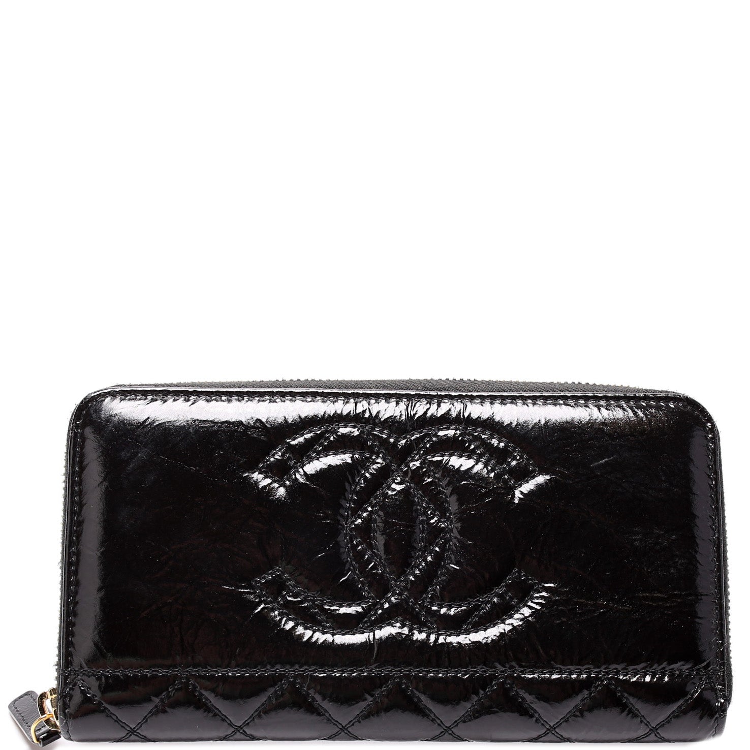 Chanel Small Patent Calfskin Wallet