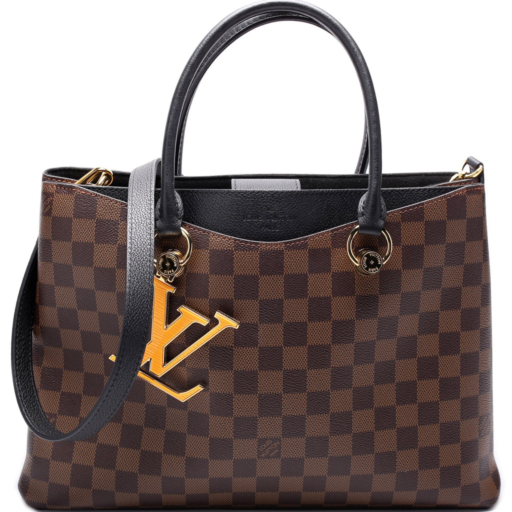 Riverside Damier Ebene – Keeks Designer Handbags