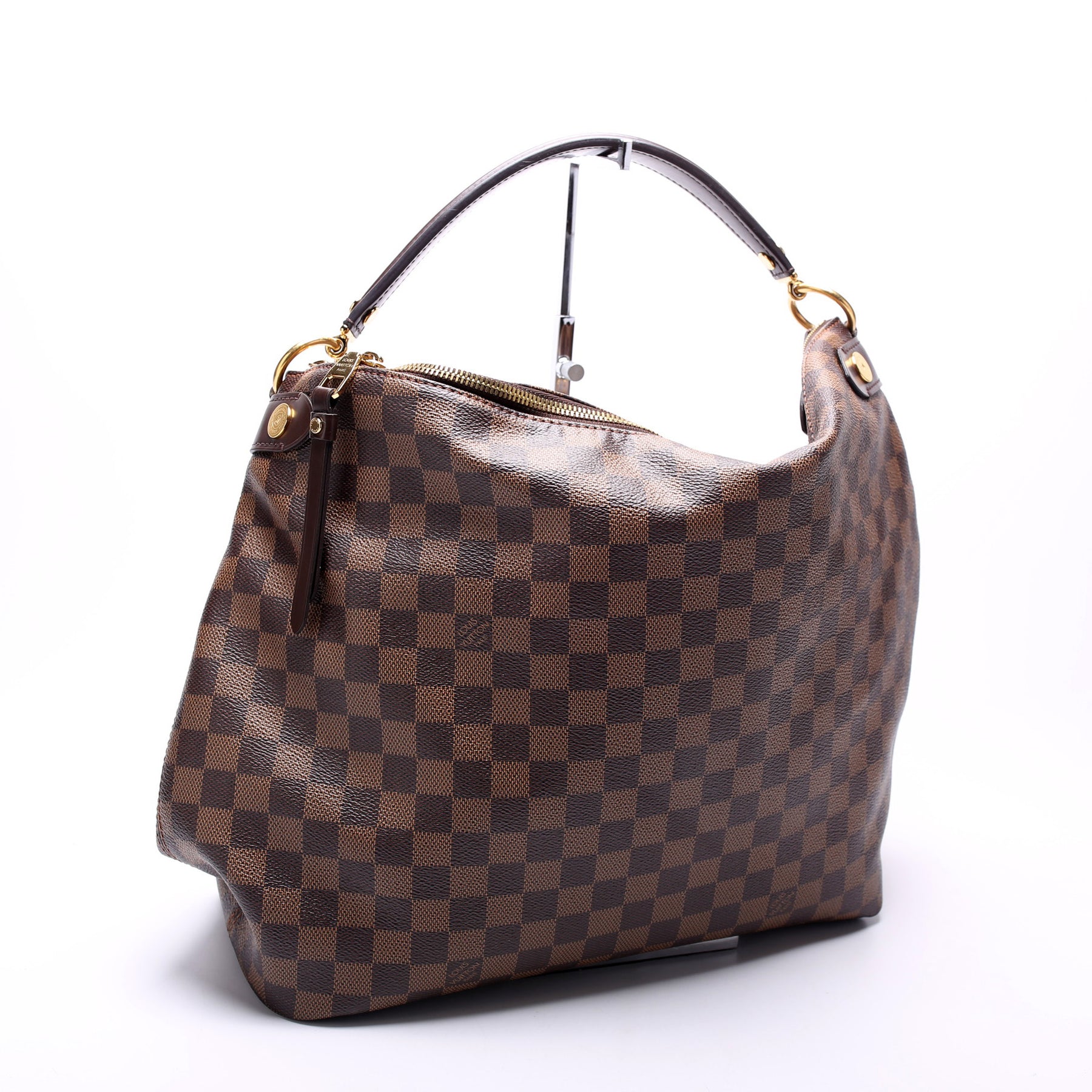 Authenticated Used Louis Vuitton LOUIS VUITTON Portobello GM Bag Handbag  Damier Ebene N41185 